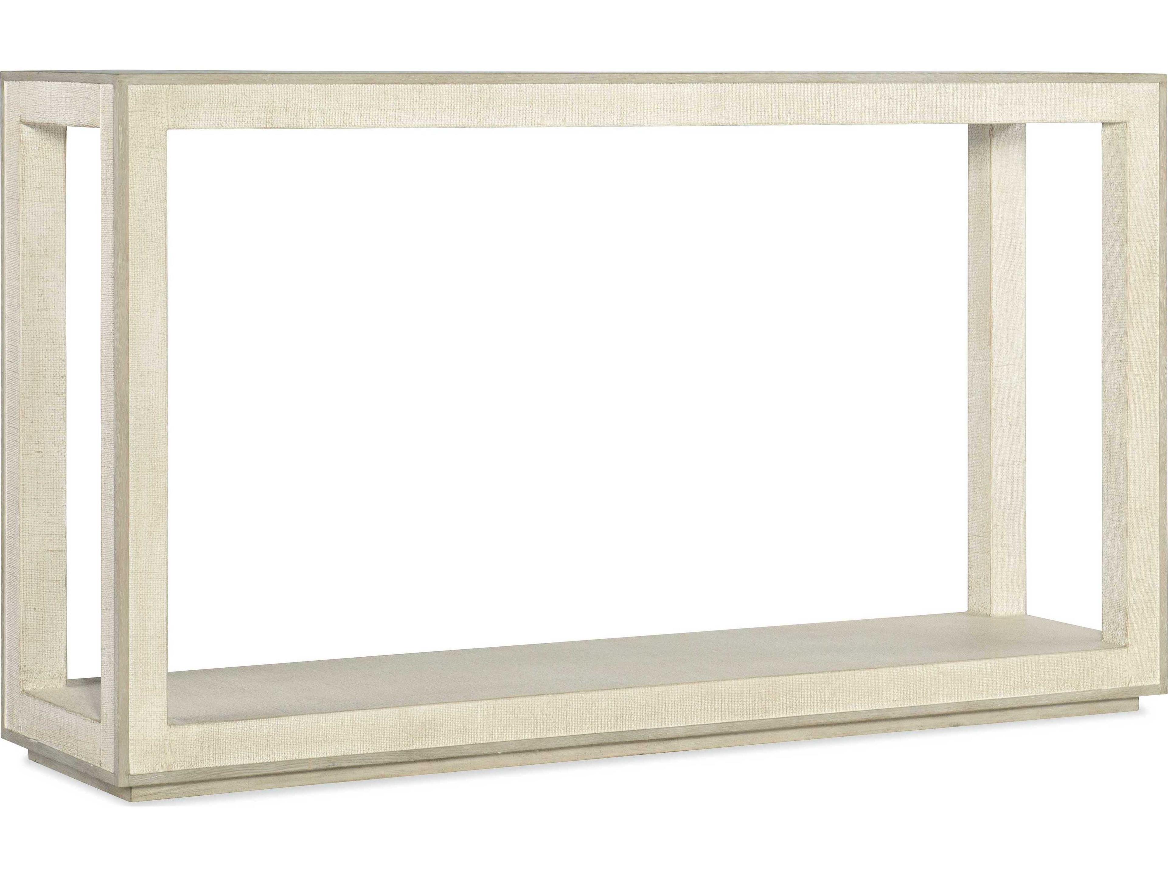 Luxecor Heritage Round Wood Terrain Pebble Beach Console Table