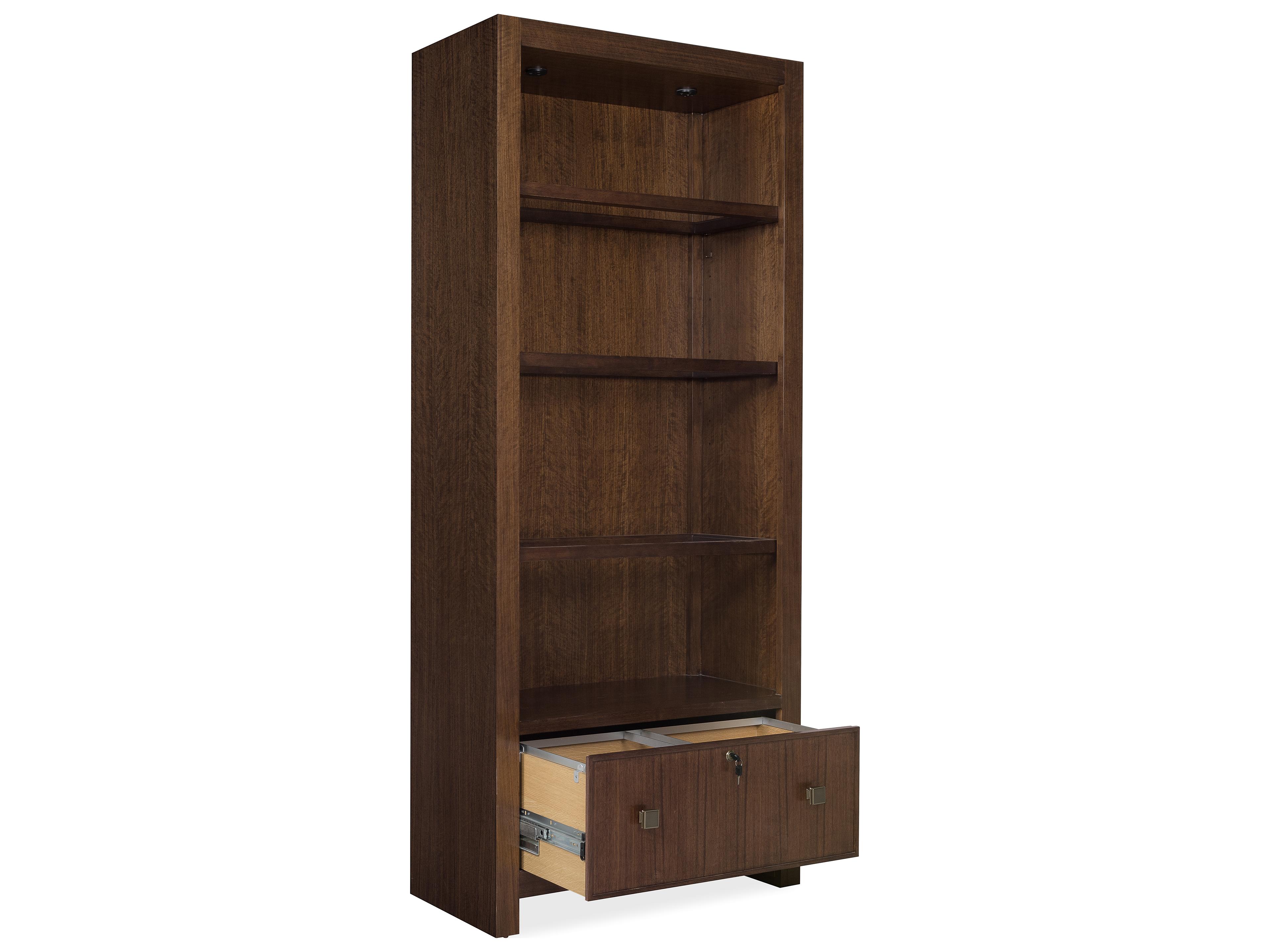 Hooker Furniture Archives Darkwood Bookcase