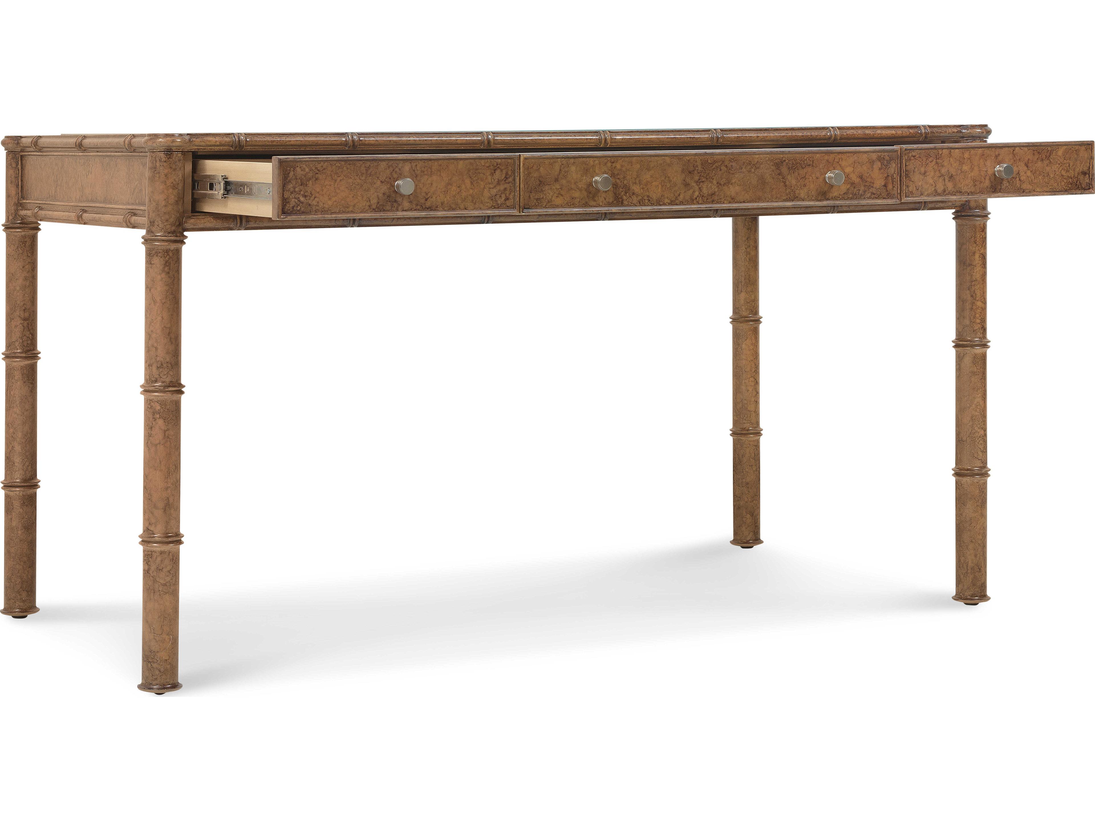 Hooker Furniture Archives Brown Birch Wood Writing Desk