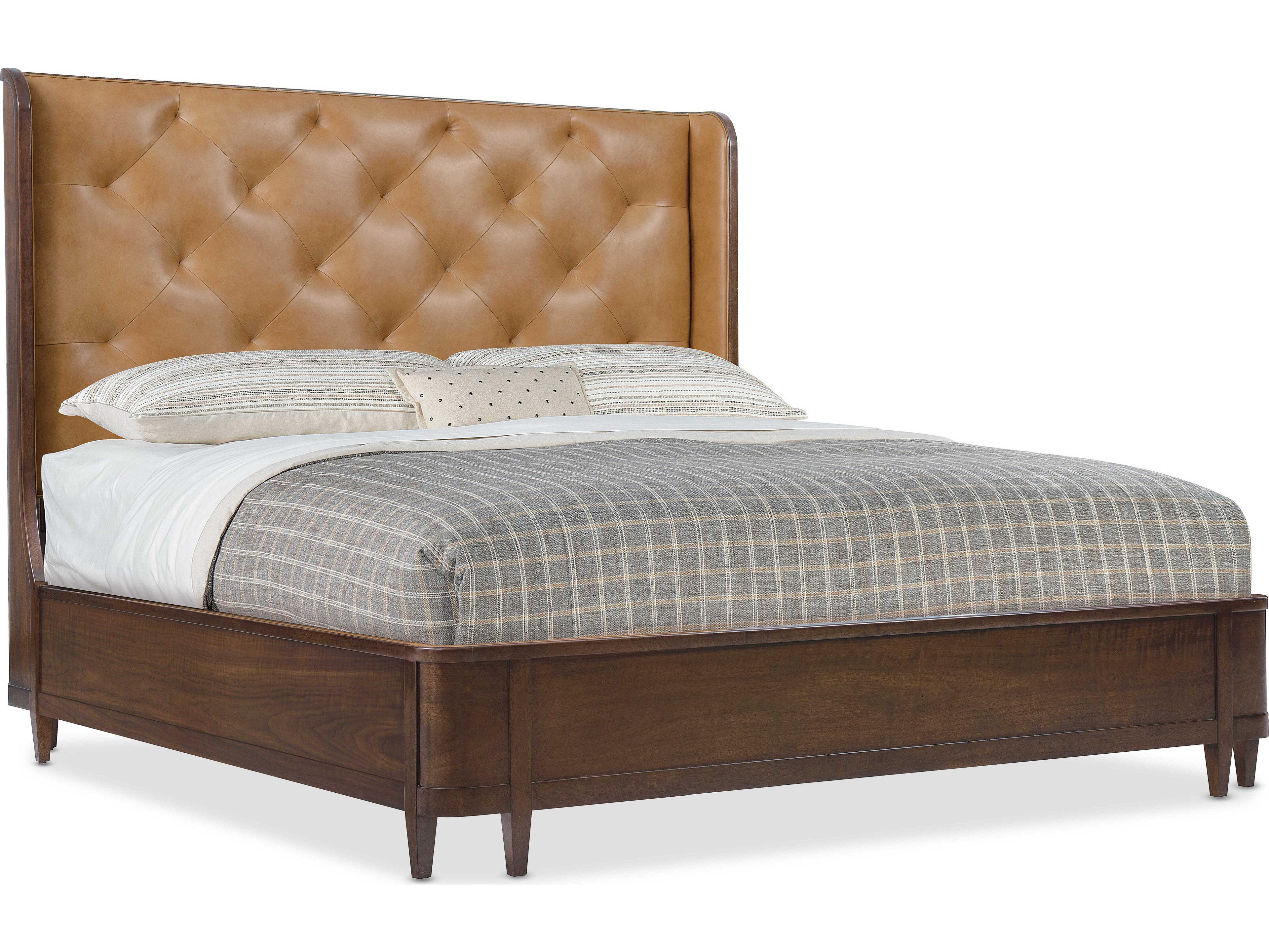 Archives Brown Walnut Wood Queen Platform Bed