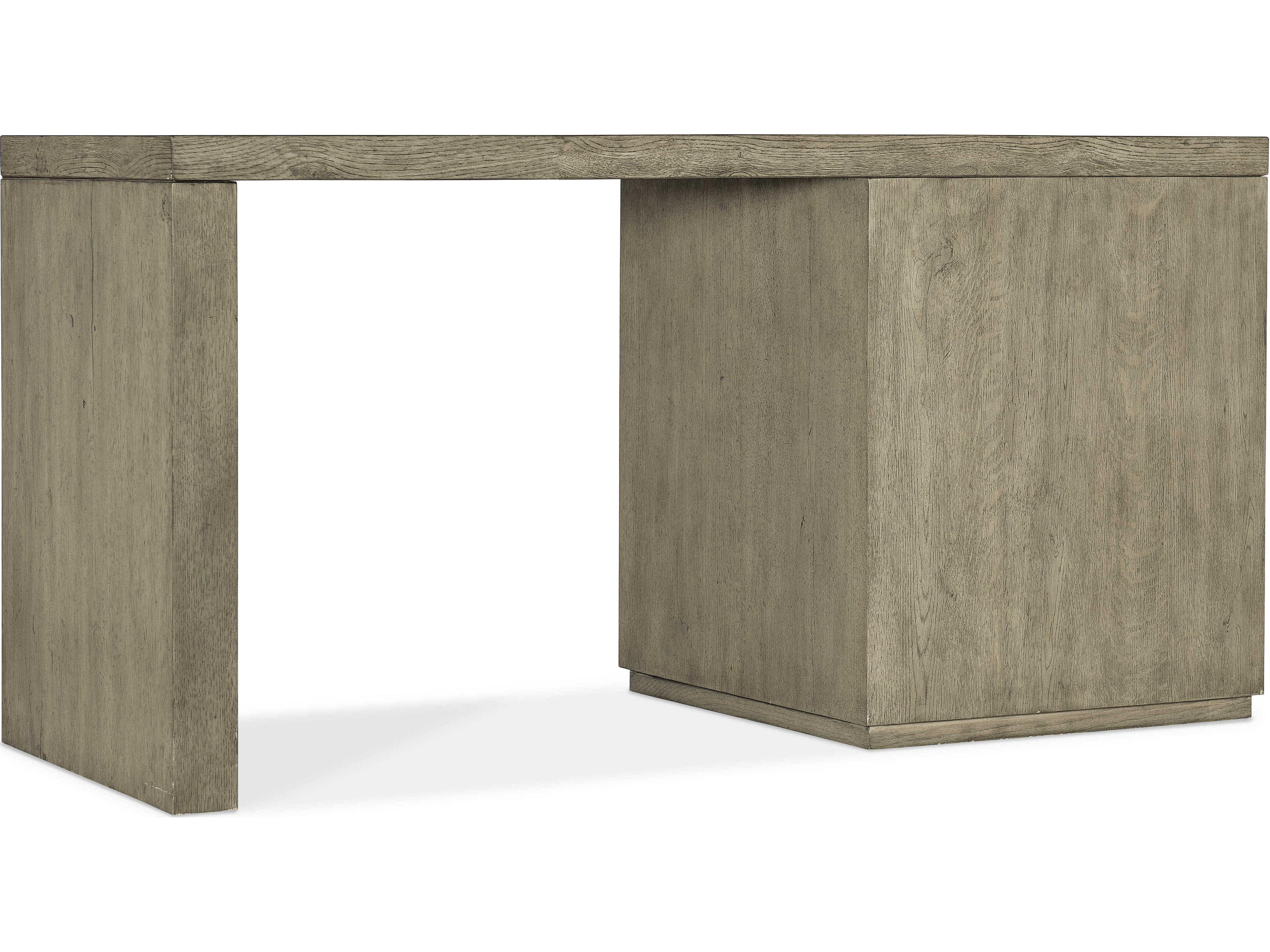 Hooker Furniture Linville Falls Wood Gray Oak Secretary Desk