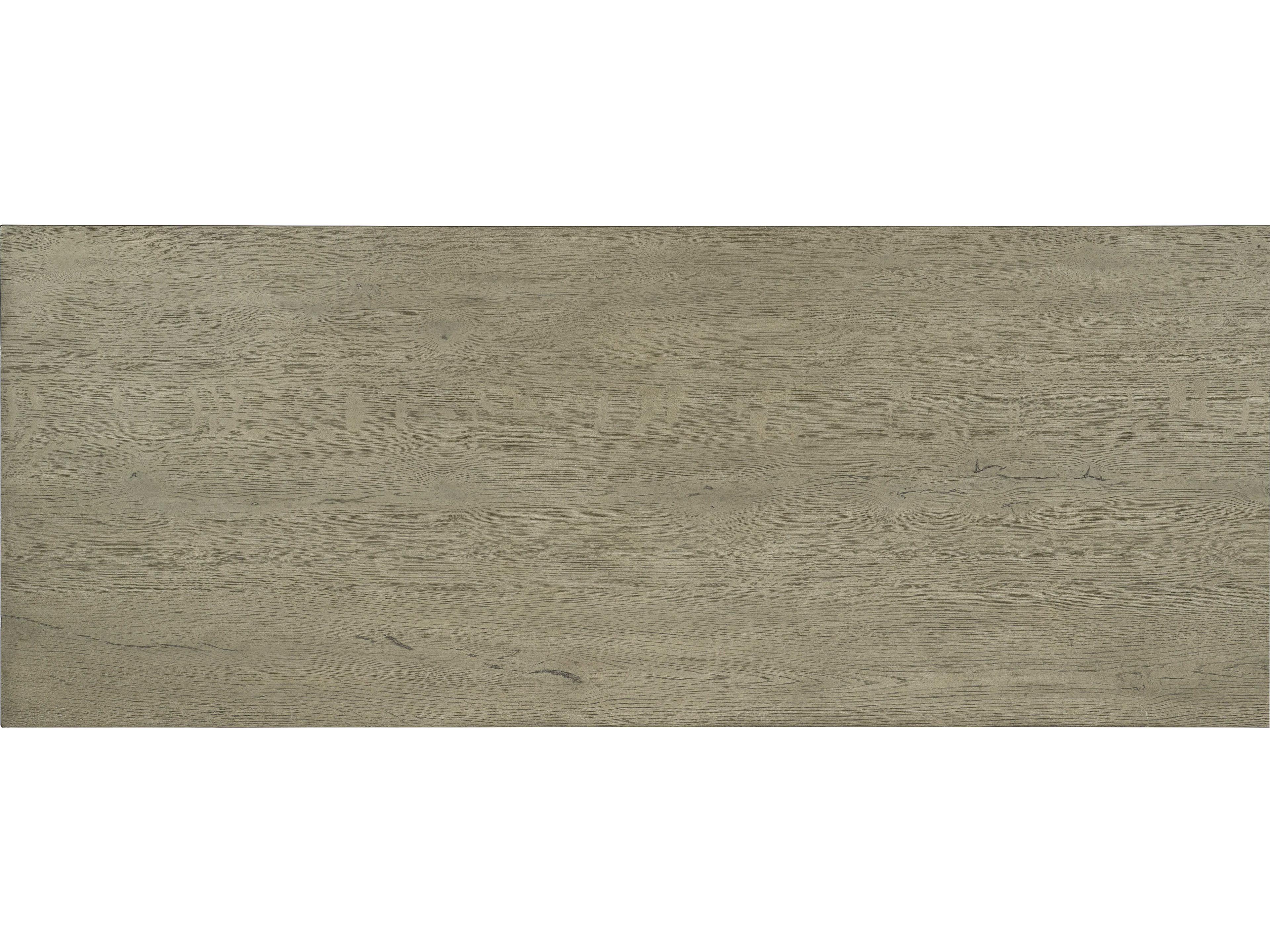 Hooker Furniture Linville Falls Wood Gray Oak Secretary Desk