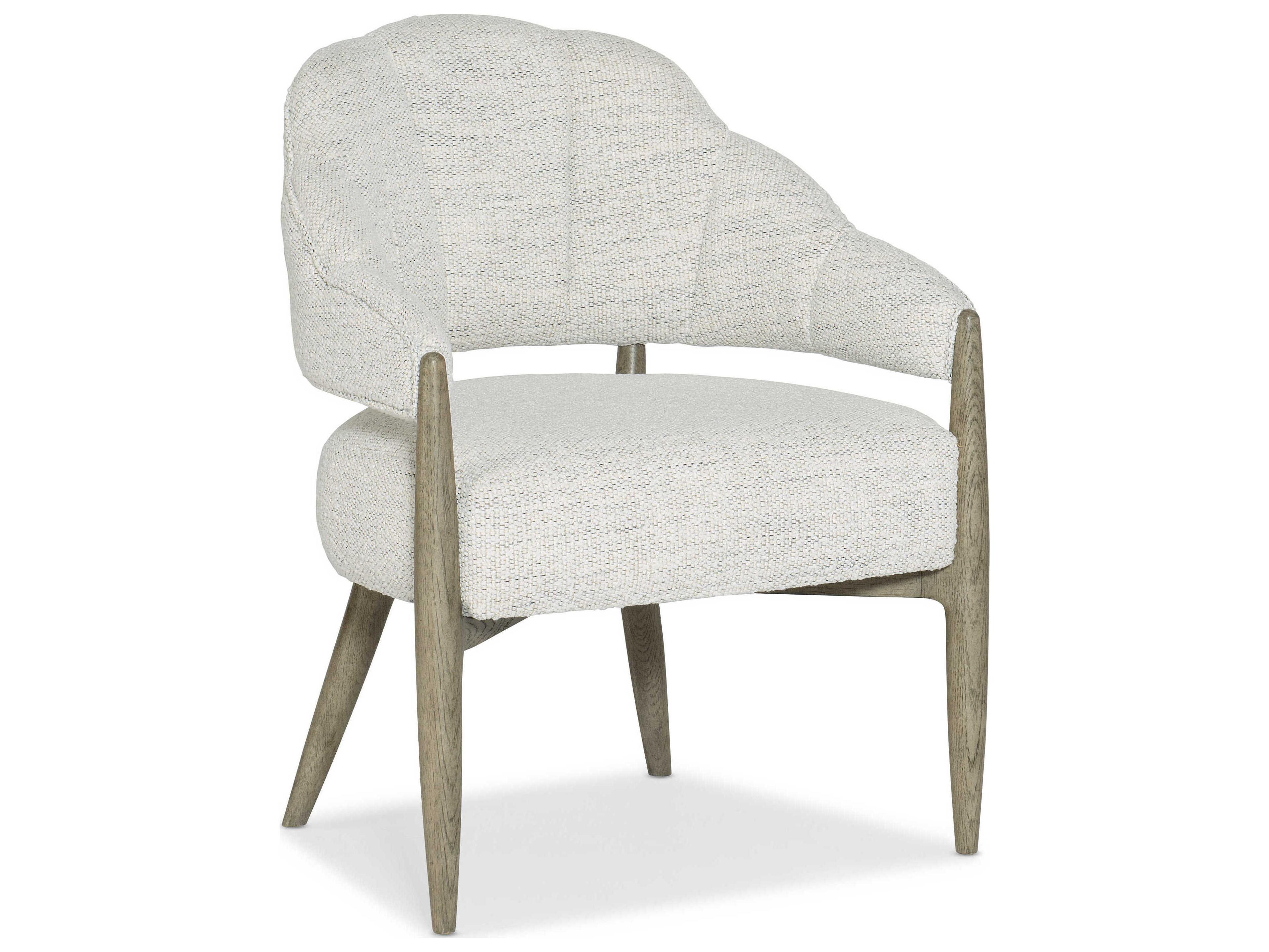 Linville Falls Gray Upholstered Arm Dining Chair