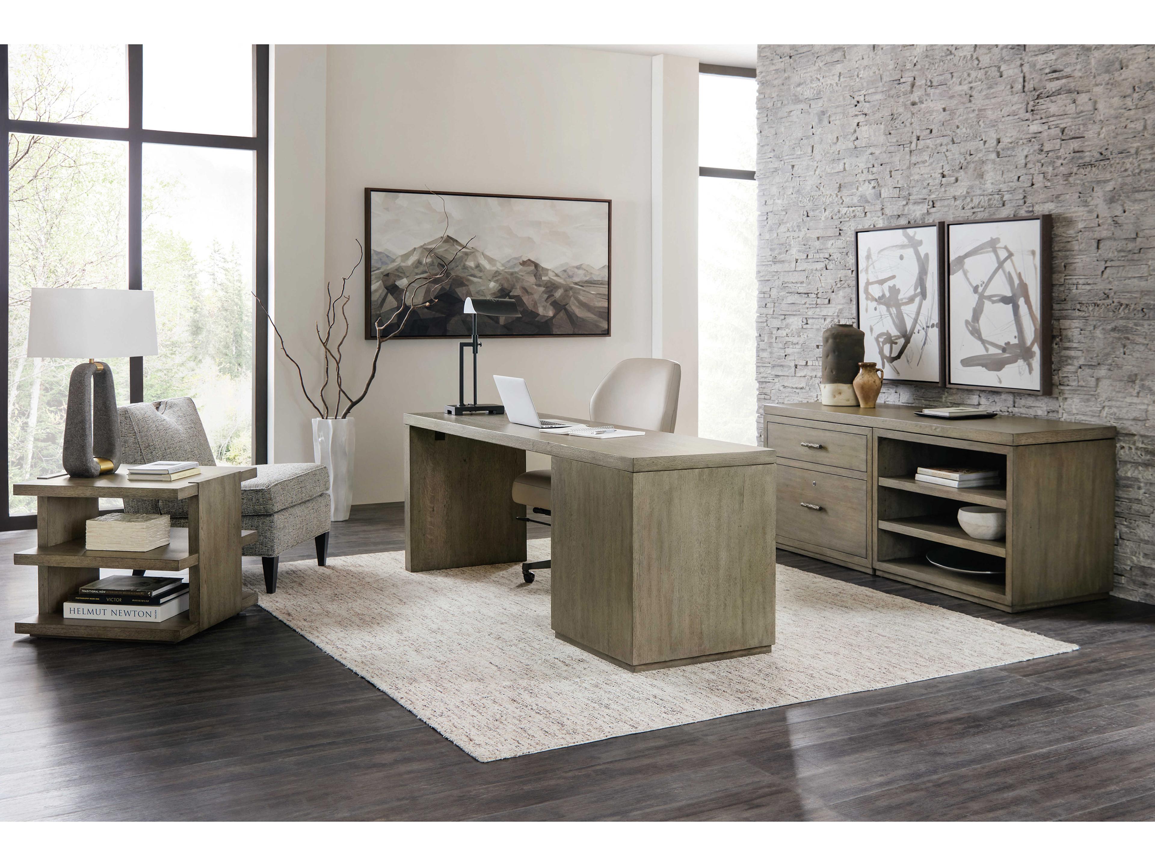 Luxecor Heritage Overlook Trails Square Wood End Table