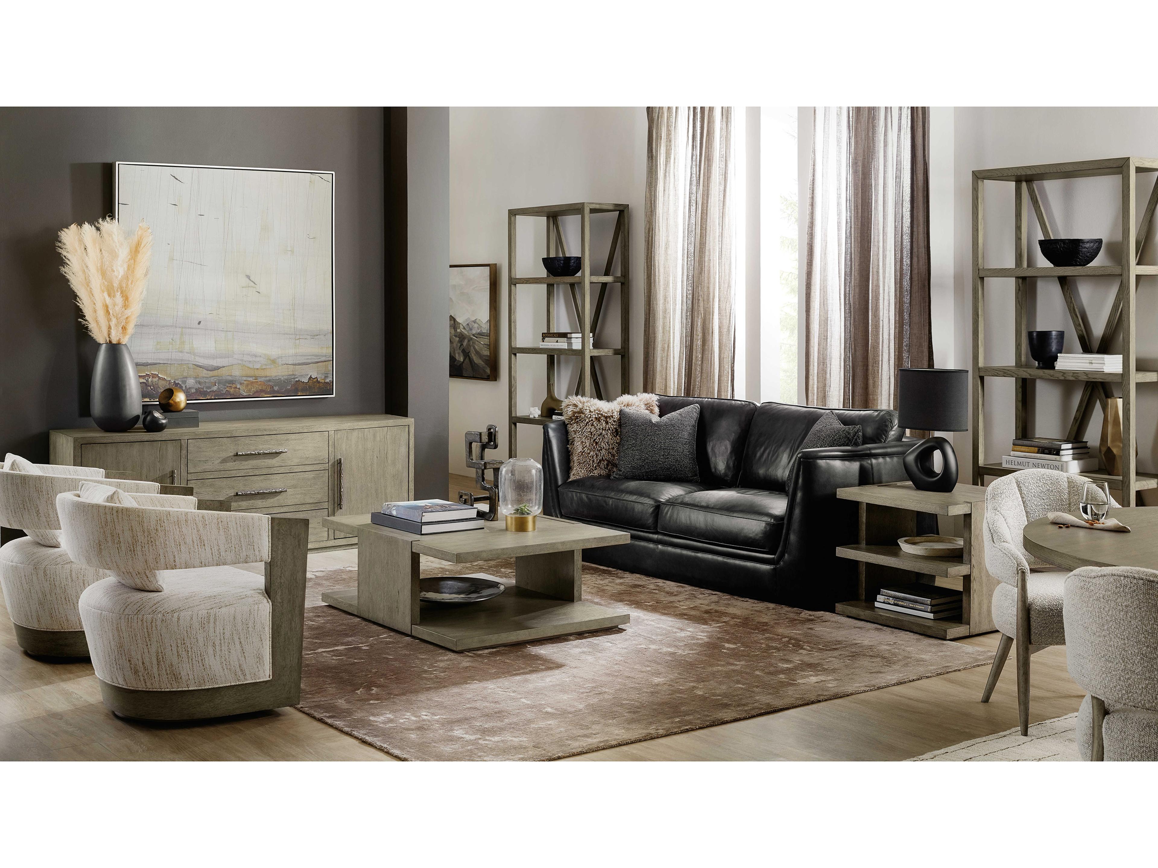 Luxecor Heritage Overlook Trails Square Wood End Table