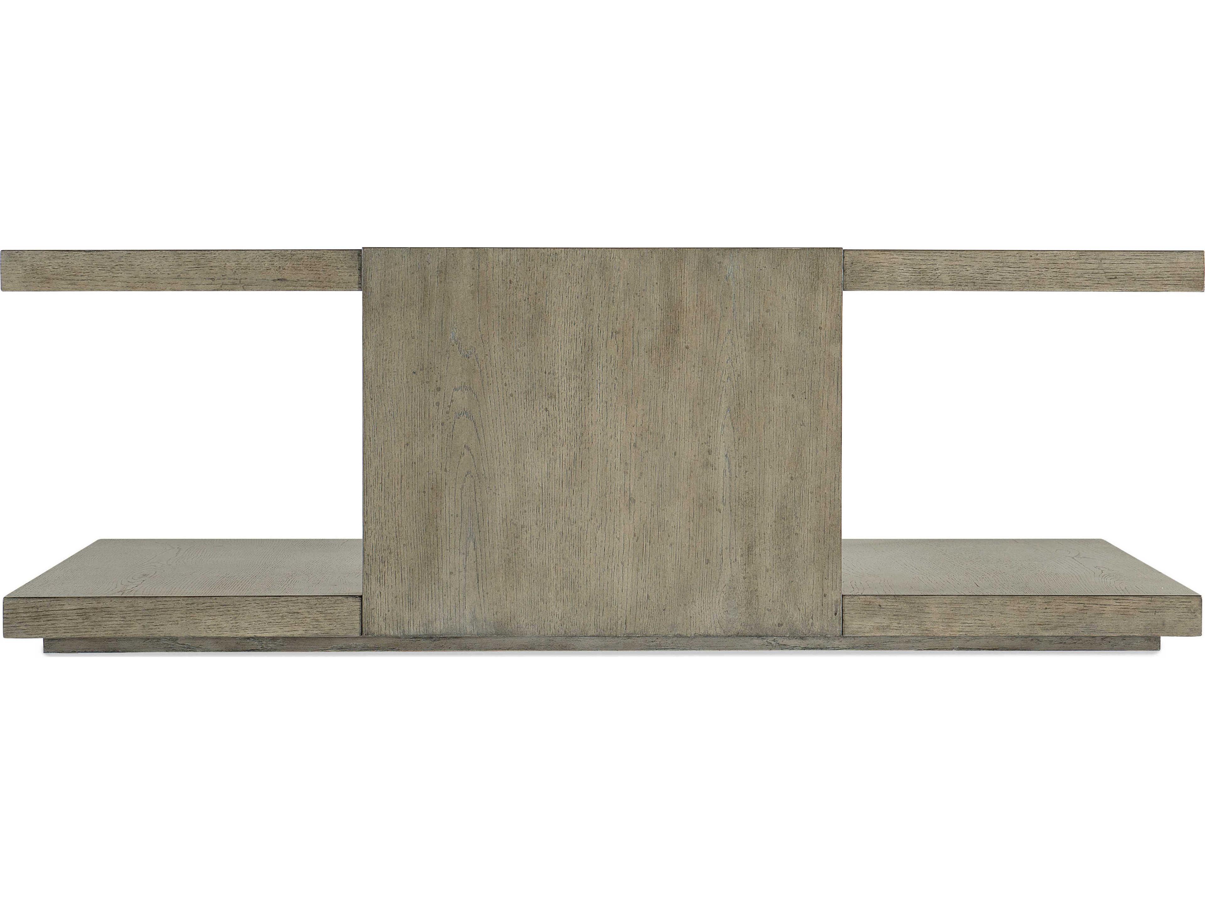 Hooker Furniture Linville Falls Overlook Trails Rectangular Wood Cocktail Table