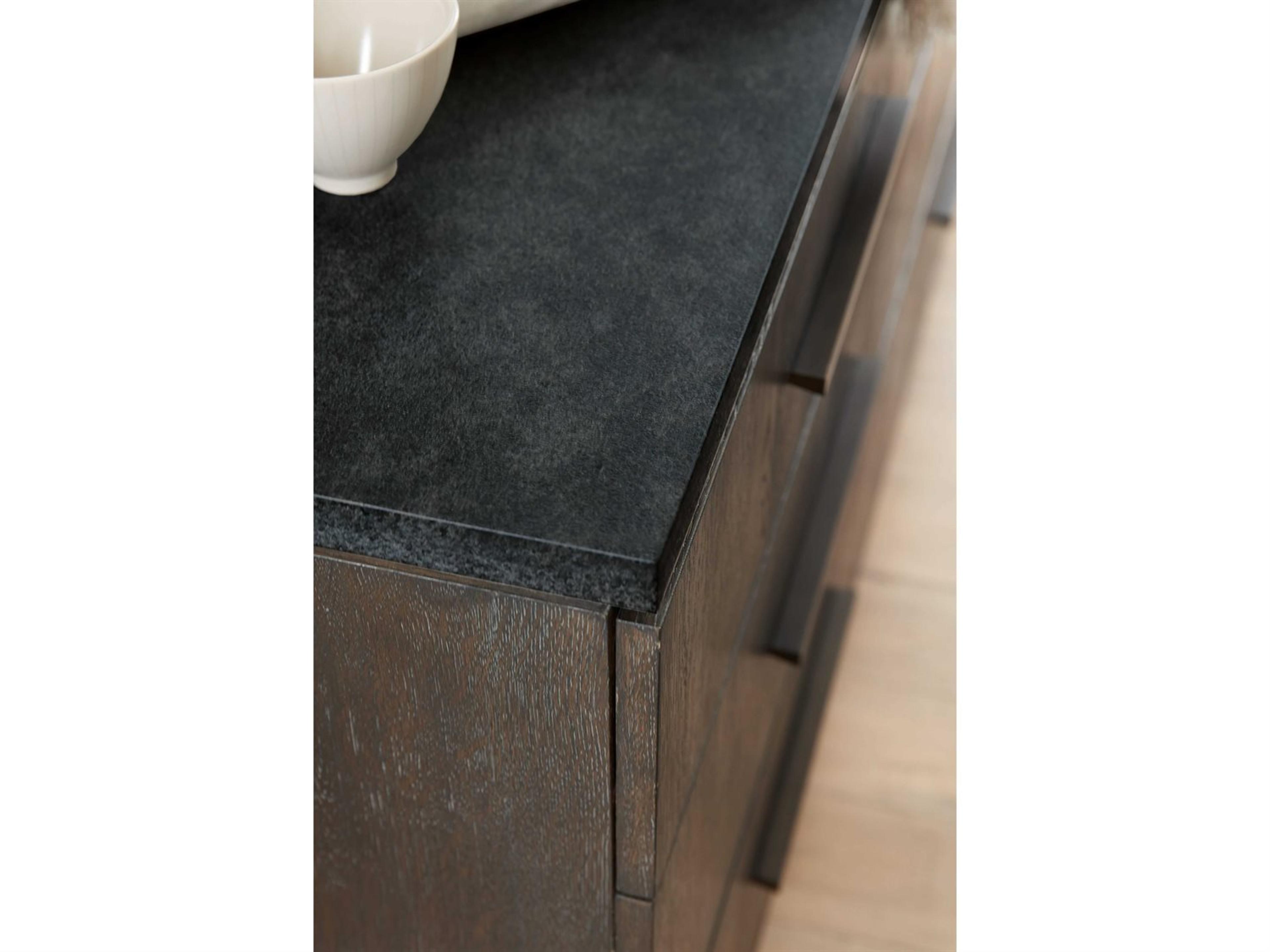 Hooker Furniture Miramar - Aventura Raphael 6-Drawers Brown Oak Wood Double Dresser