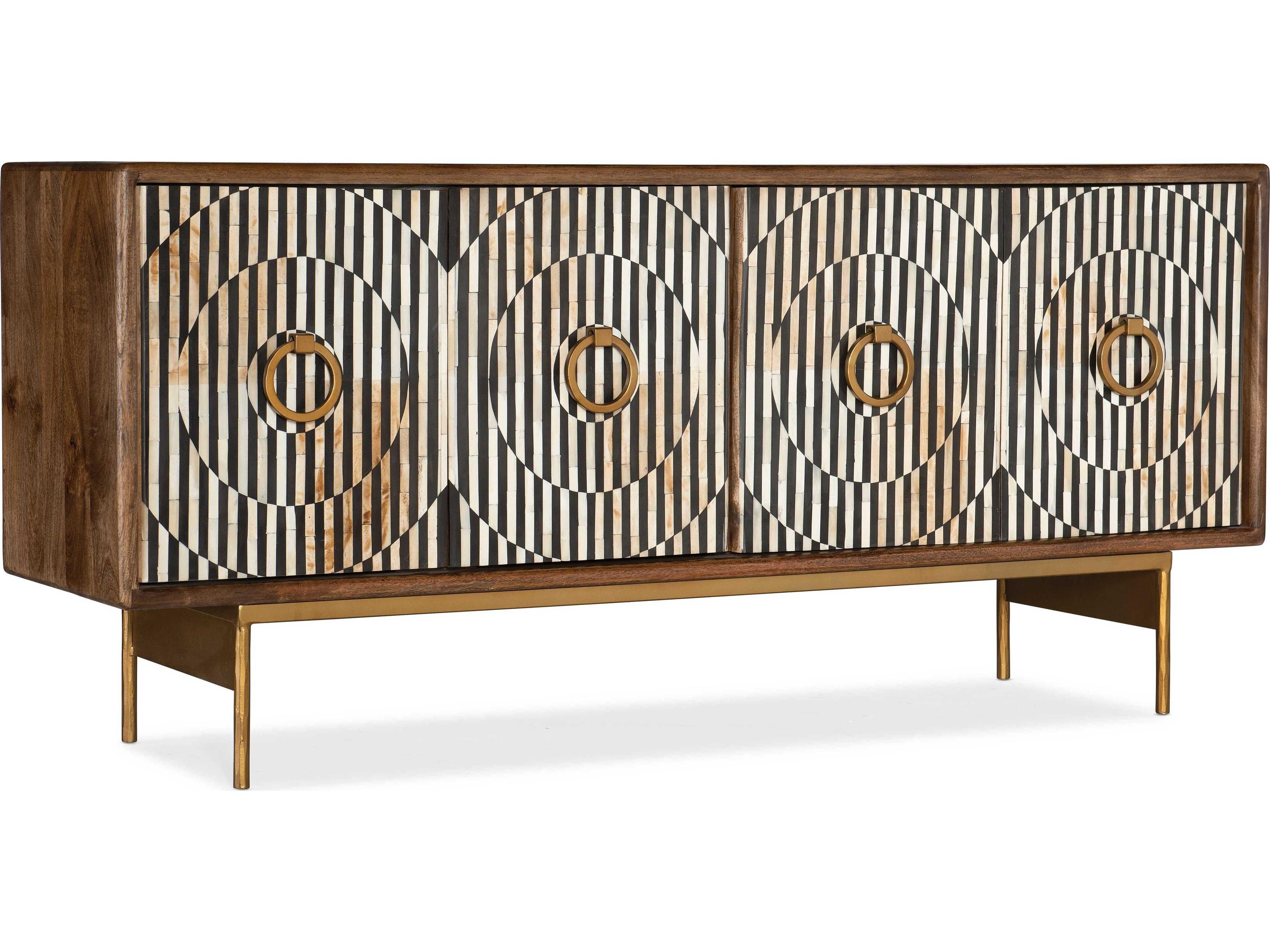 Luxecor Heritage Russell 67" Mango Wood Media Console