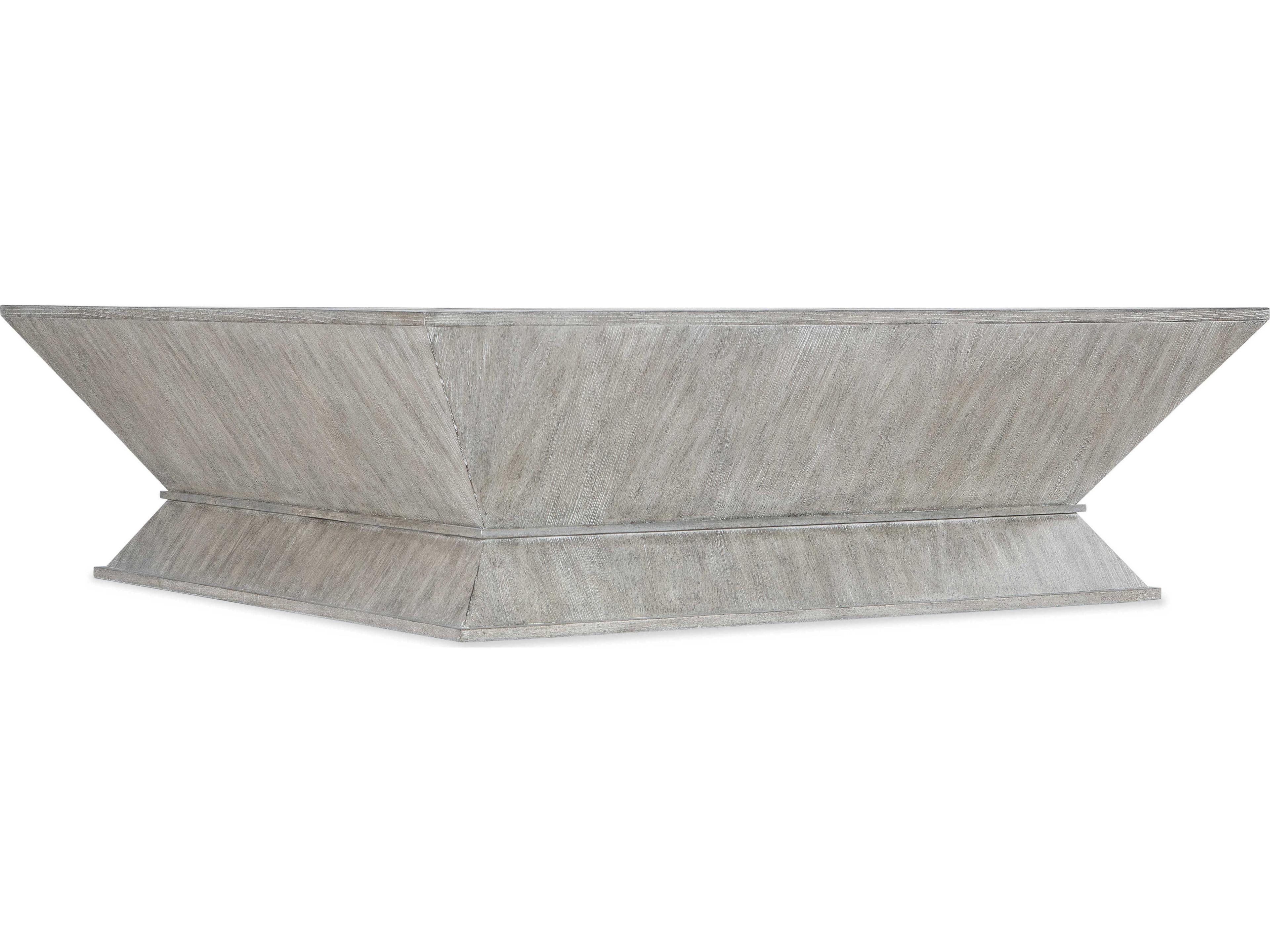 Melange Korena Square Stone Gray Cocktail Table