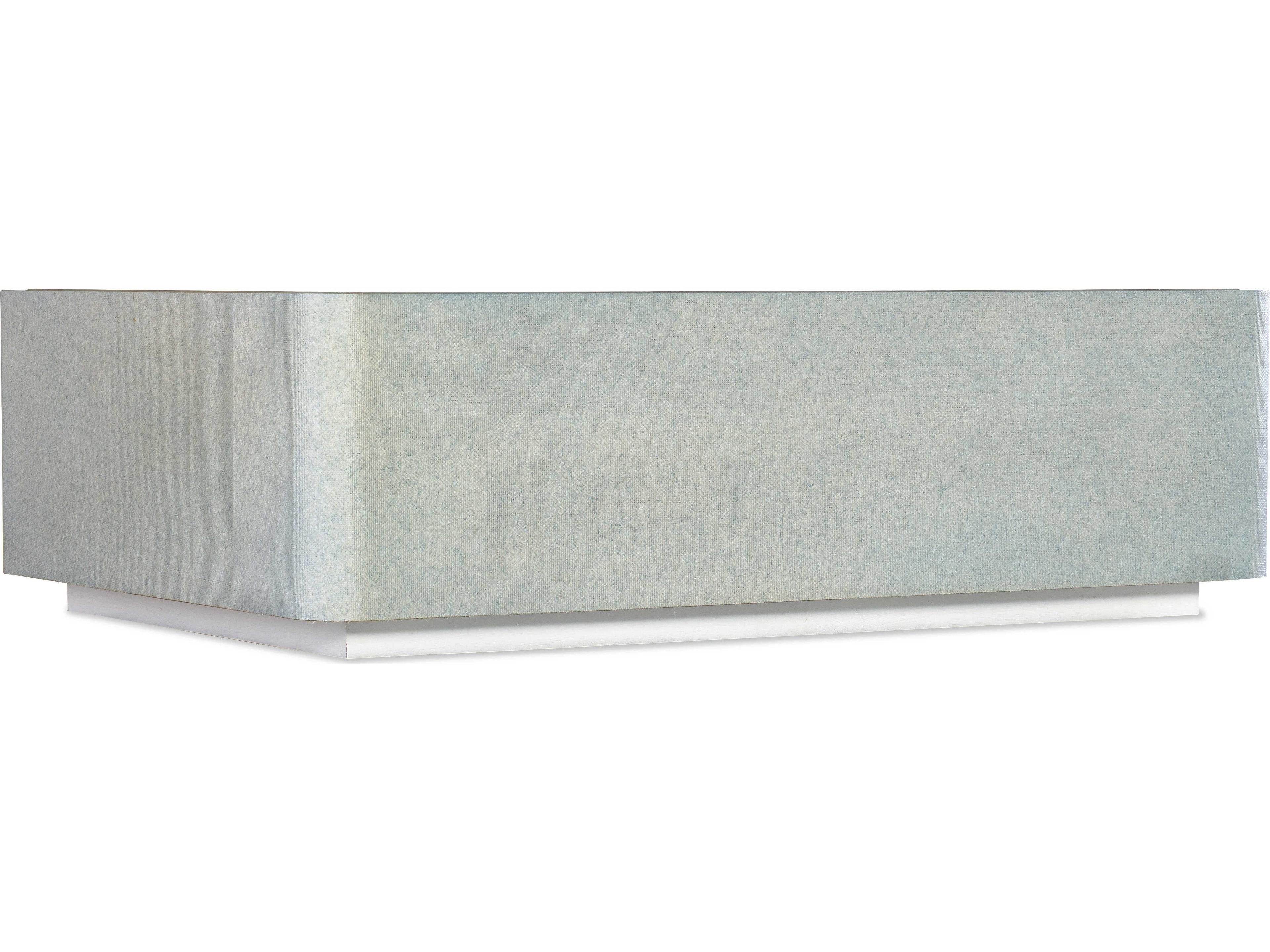 Melange Atlantis Rectangular Glass Gray Creamy White Cocktail Table