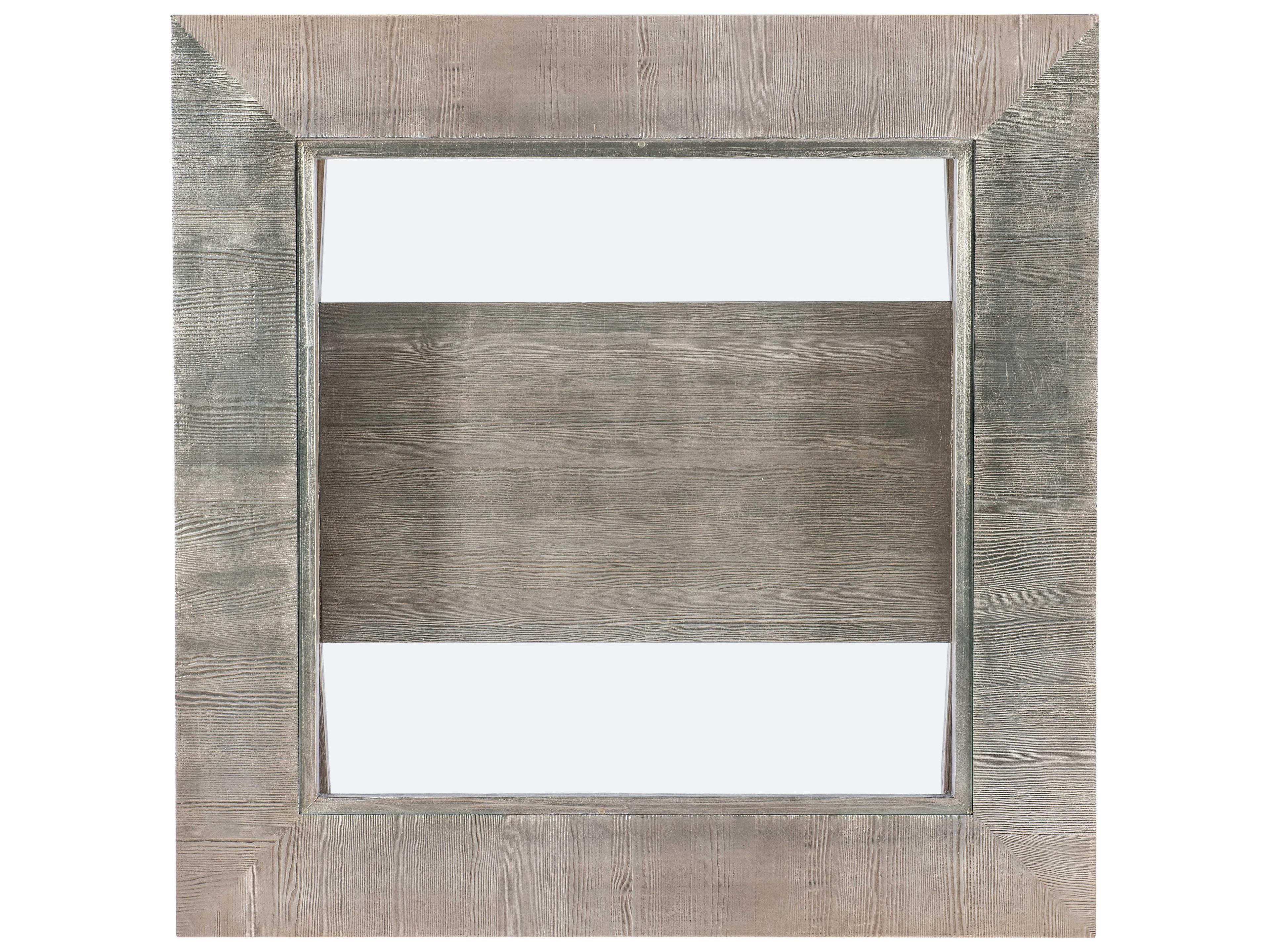 Hooker Furniture Melange Square Glass Silver Coffee Table