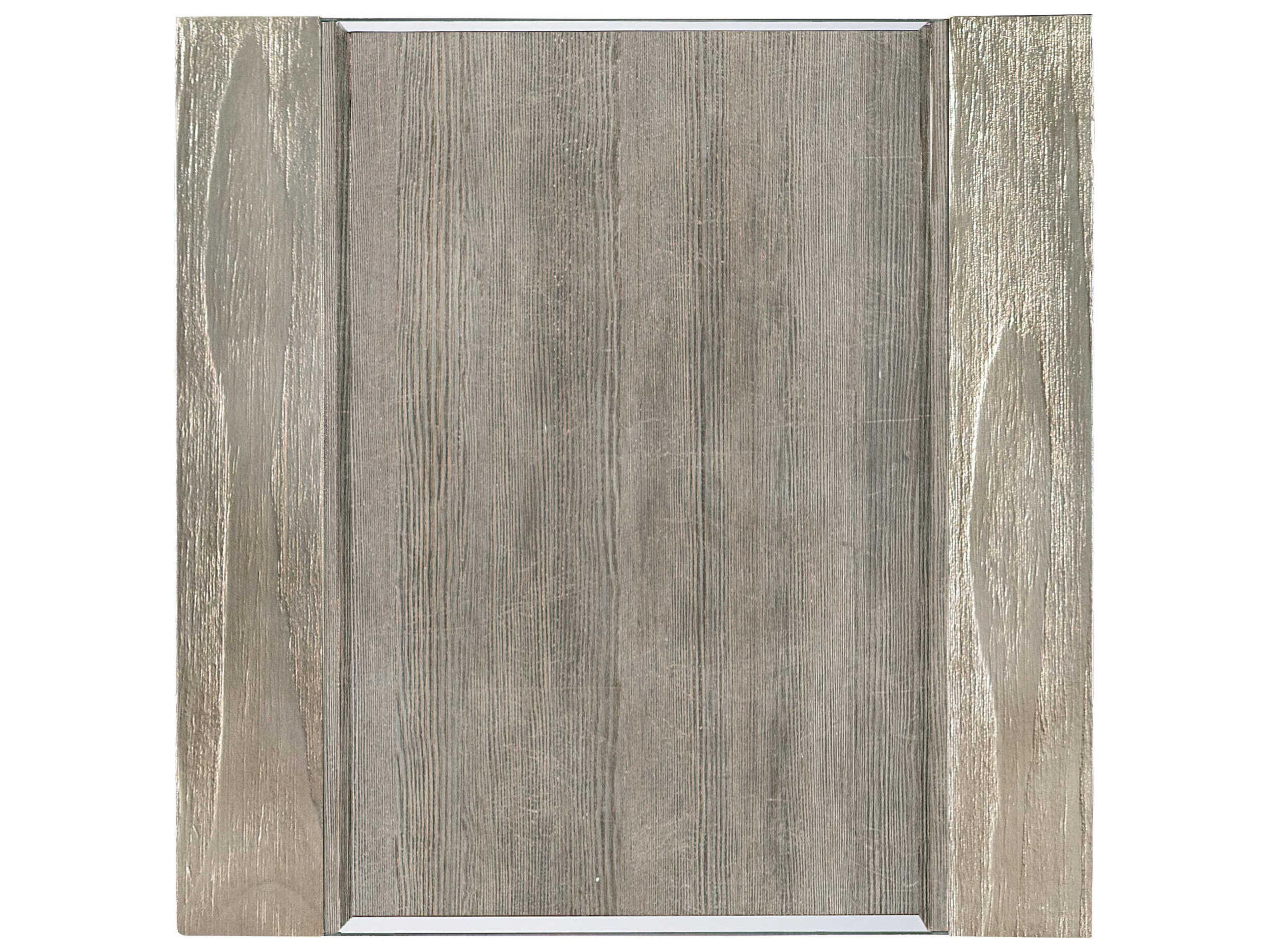 Hooker Furniture Melange Square Glass Silver End Table