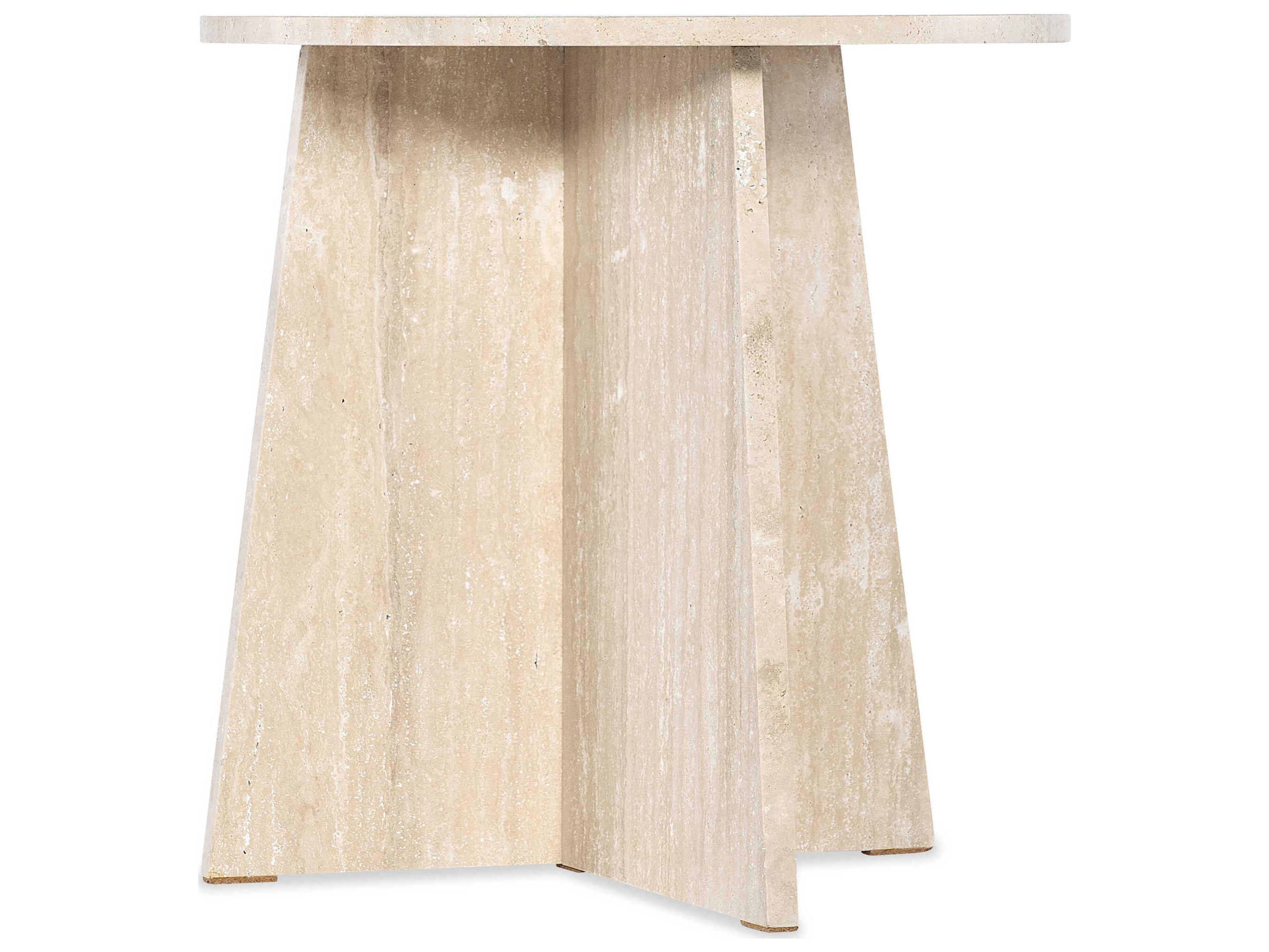 Hooker Furniture Melange Round Marble End Table