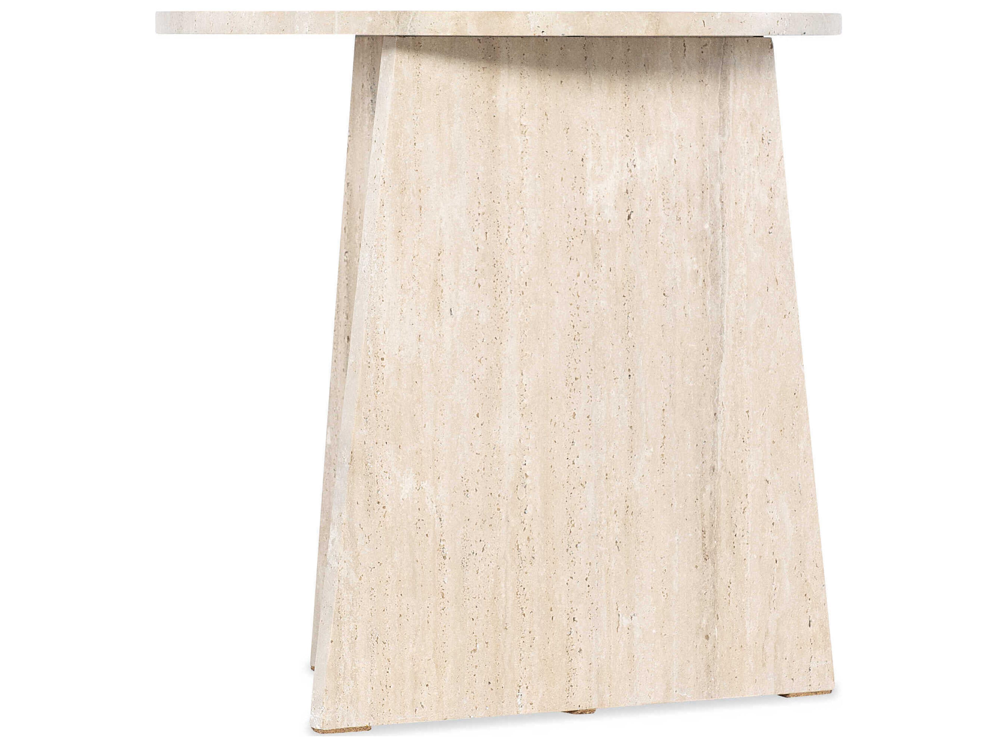 Hooker Furniture Melange Round Marble End Table