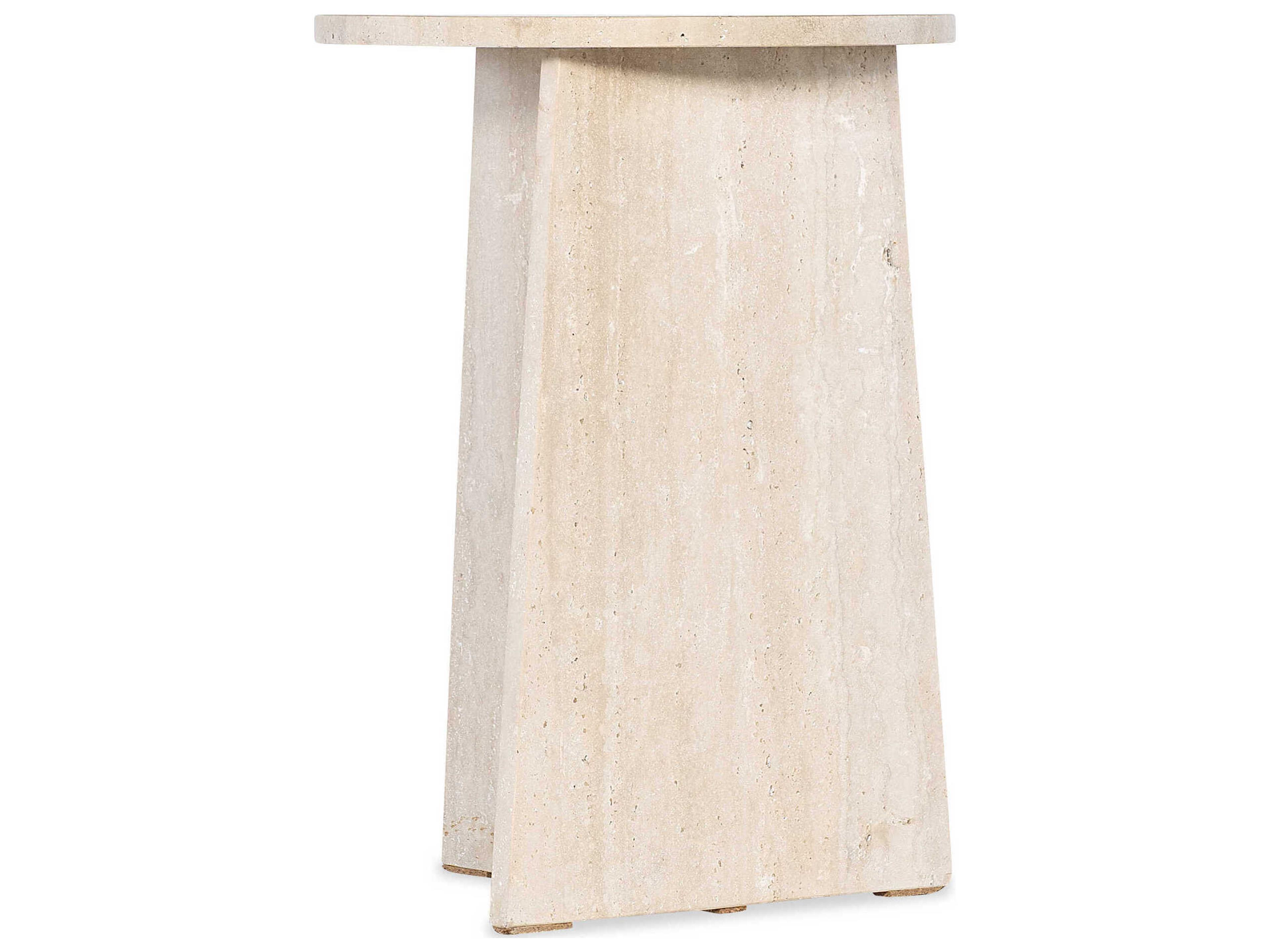 Hooker Furniture Melange Round Marble End Table