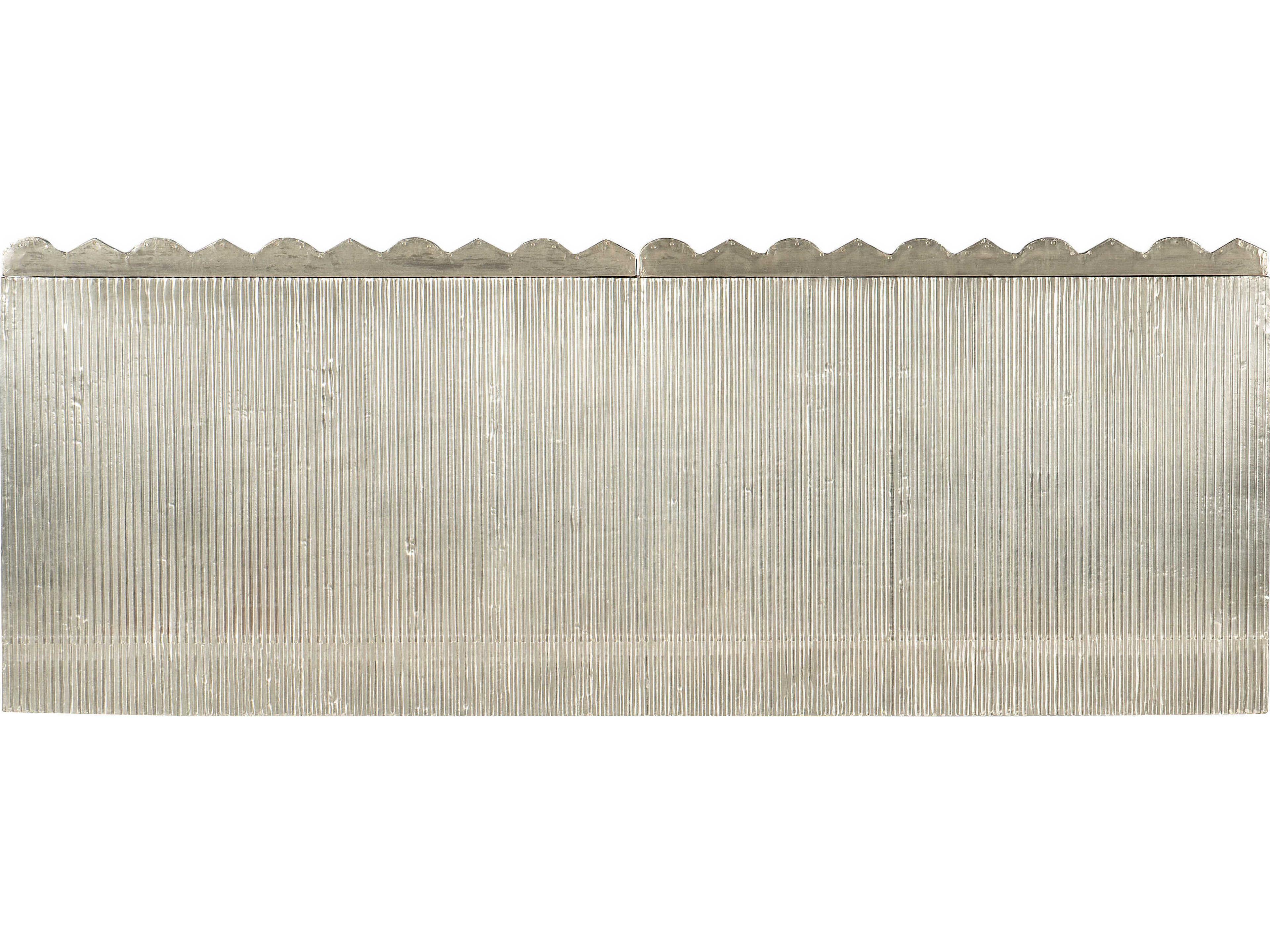 Luxecor Heritage Silver Mango Wood Accent Chest