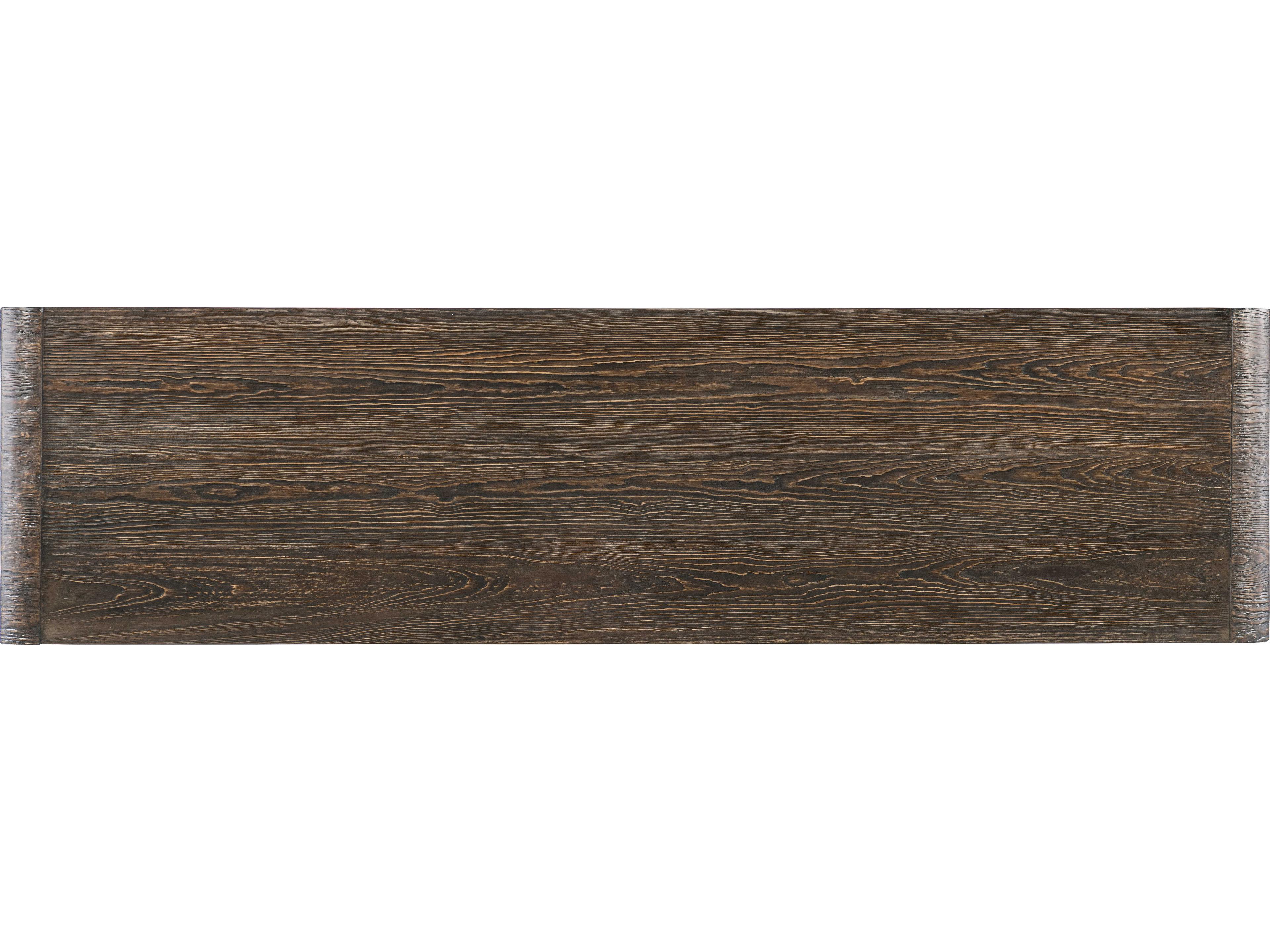 Hooker Furniture Melange Terra 72" Pine Wood Dark Brown Credenza Sideboard