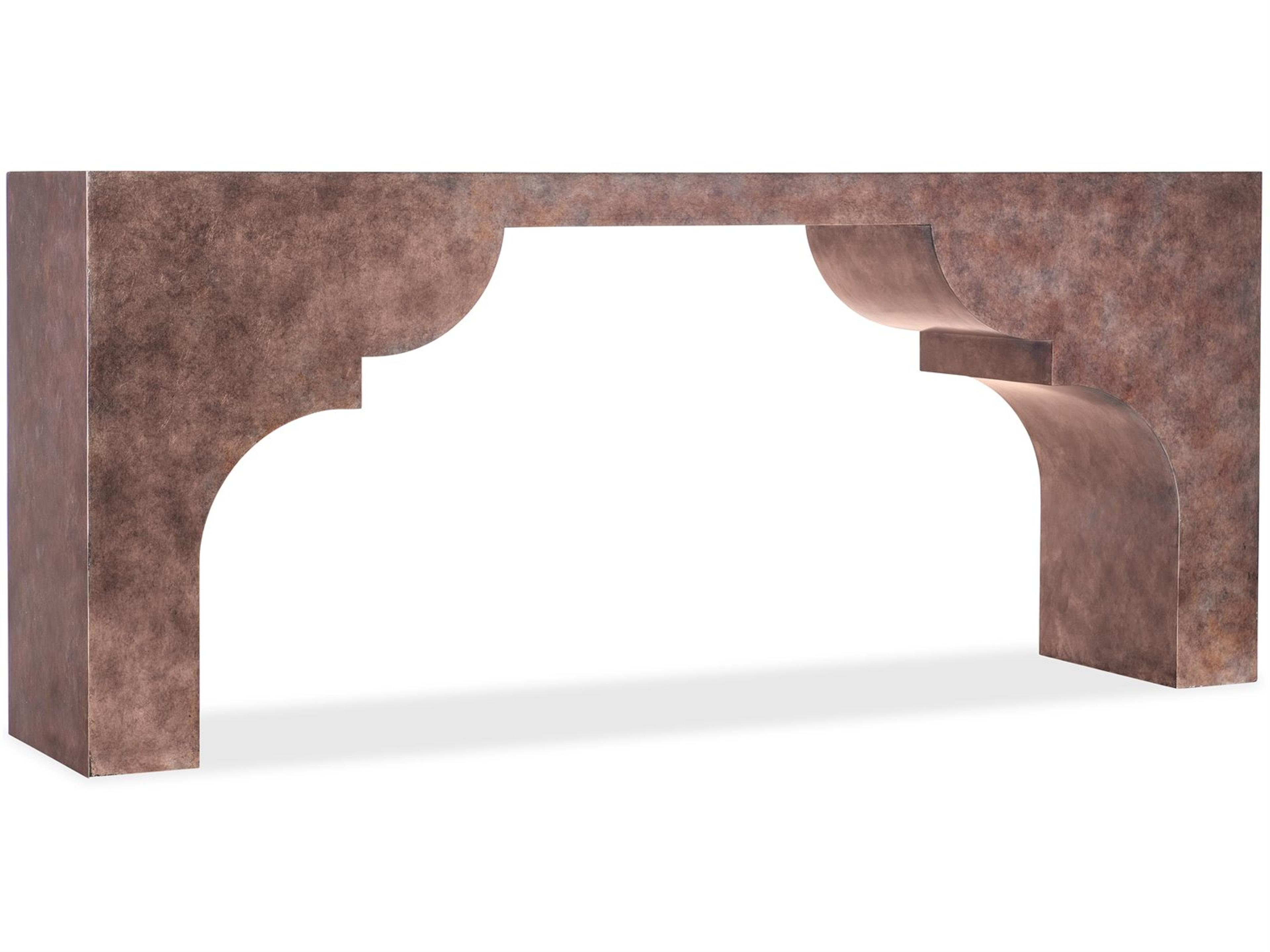 Hooker Furniture Melange Rectangular Wood Console Table