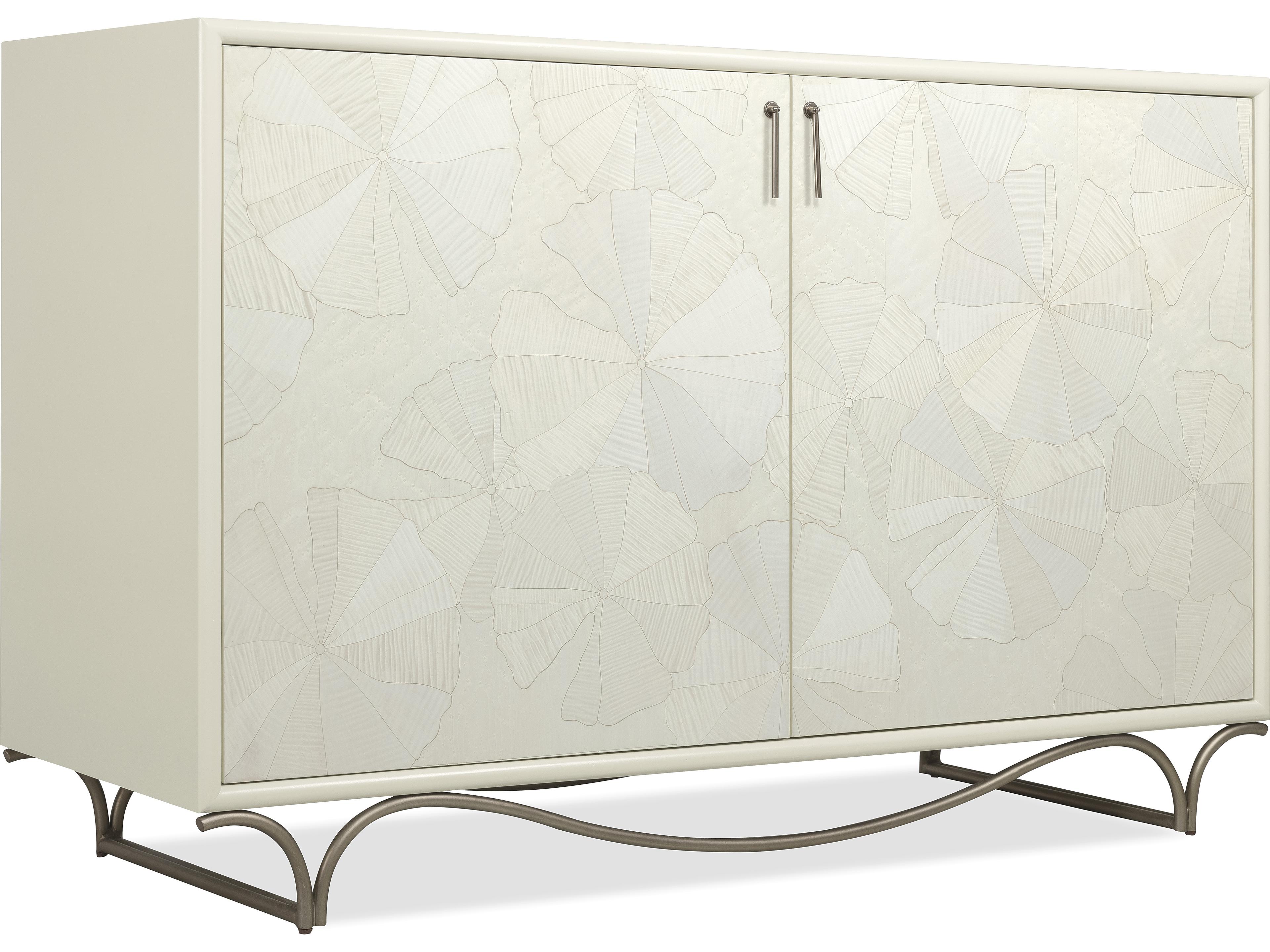 Melange White Lotus Hall Chest