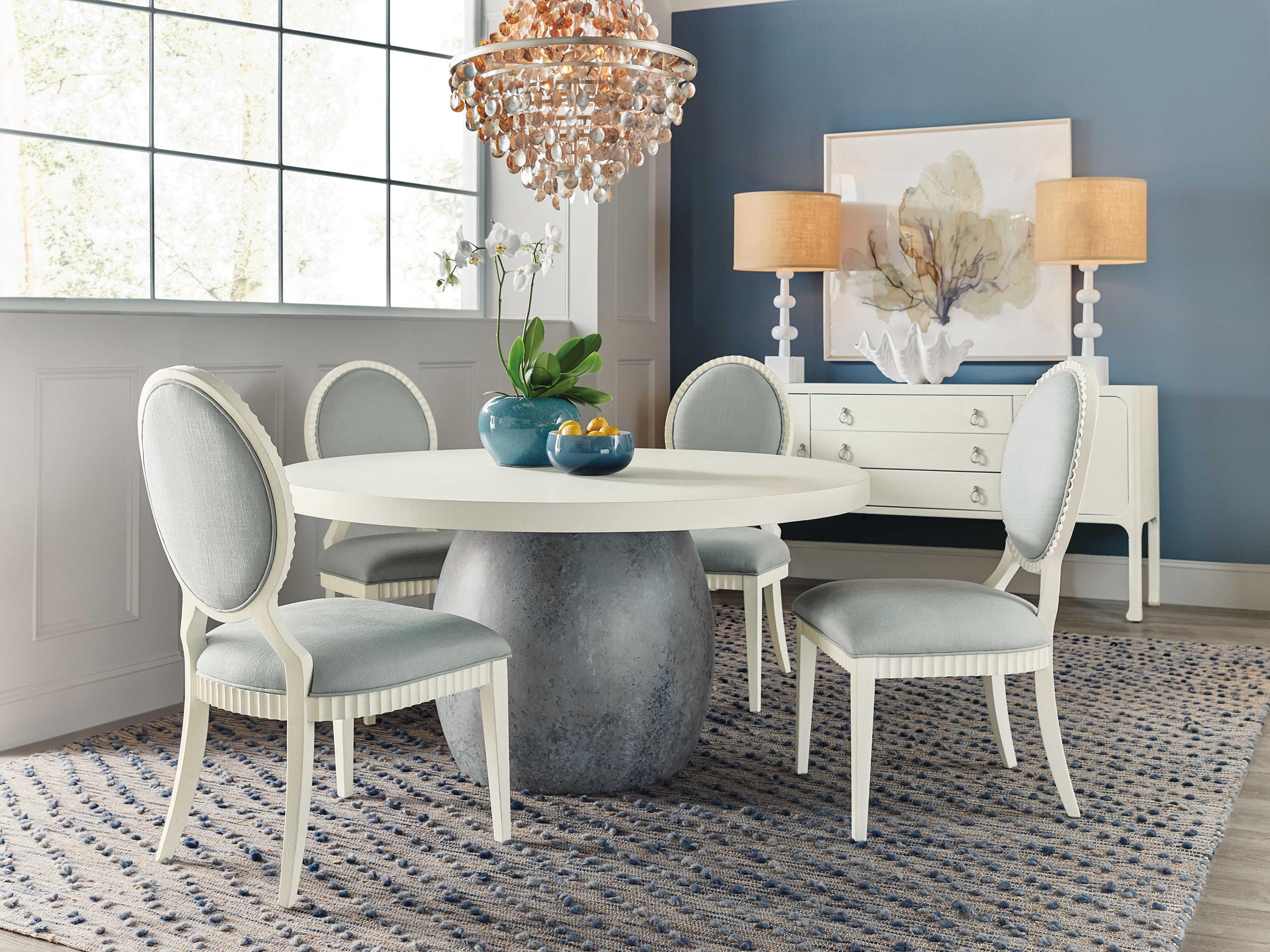 Luxecor Heritage Gray Upholstered Side Dining Chair