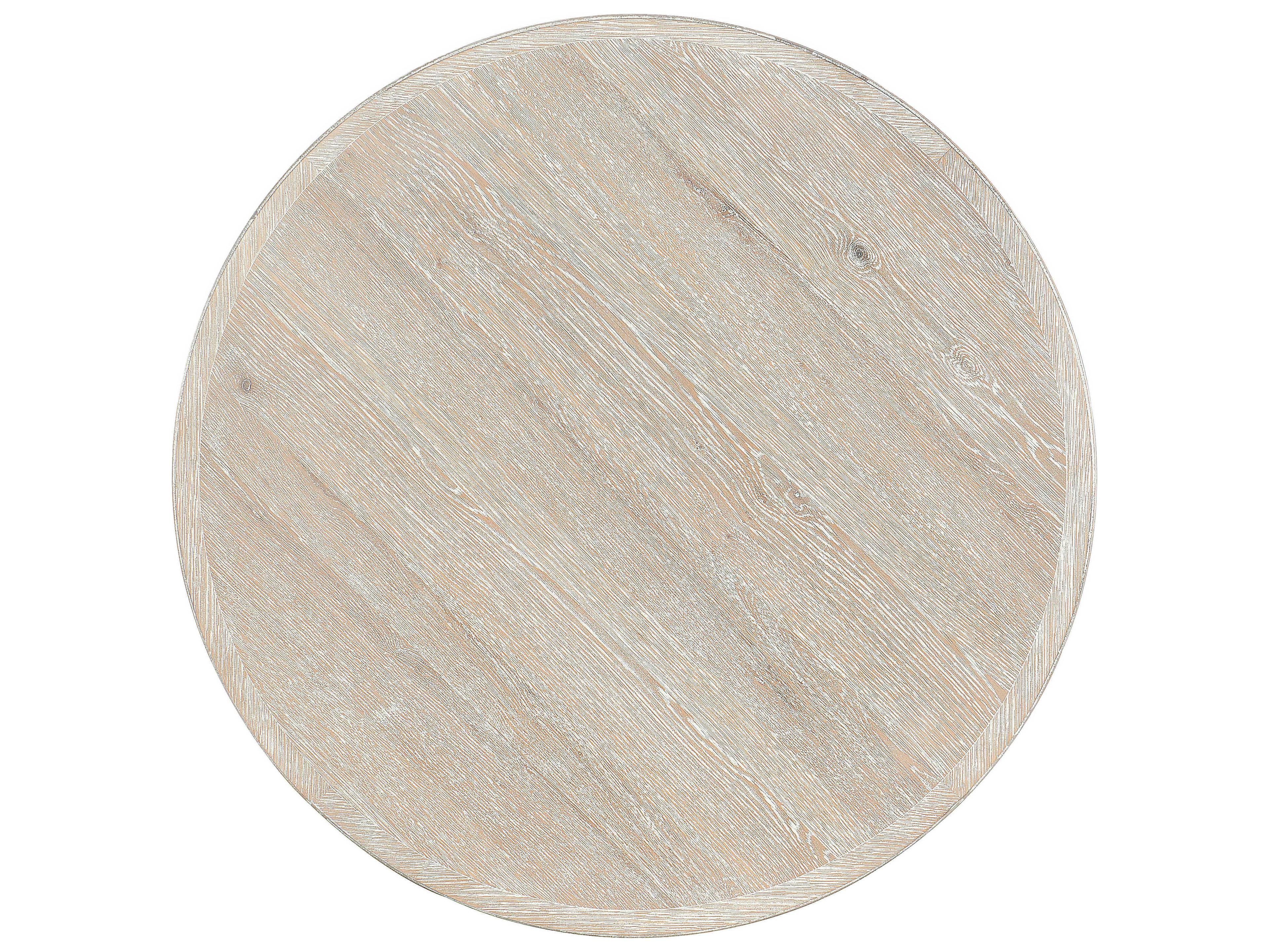 Hooker Furniture Serenity Bahari Round Light Wood Cocktail Table