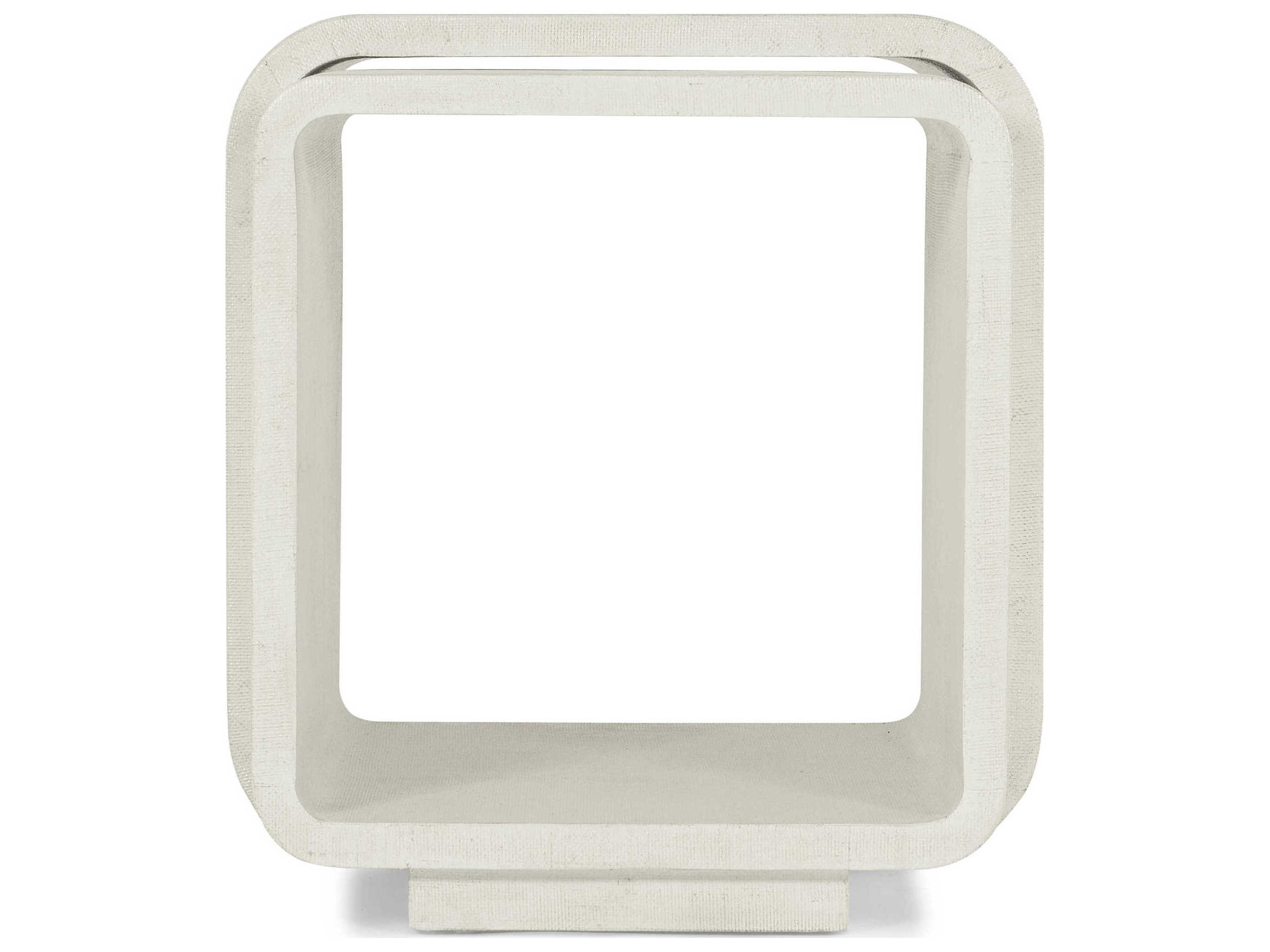 Hooker Furniture Serenity Rectangular Wood White End Table