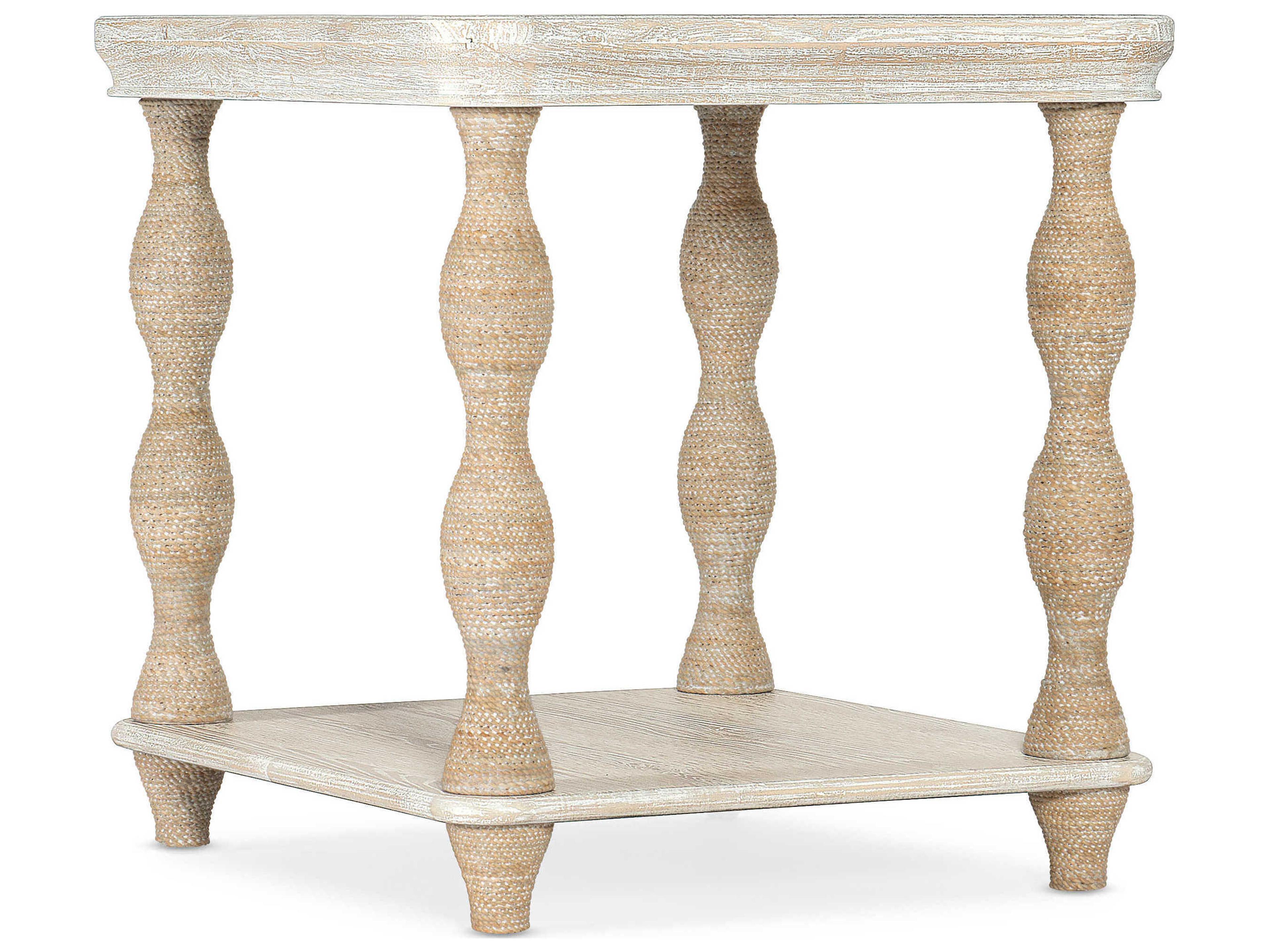 Serenity Rectangular Light Wood End Table