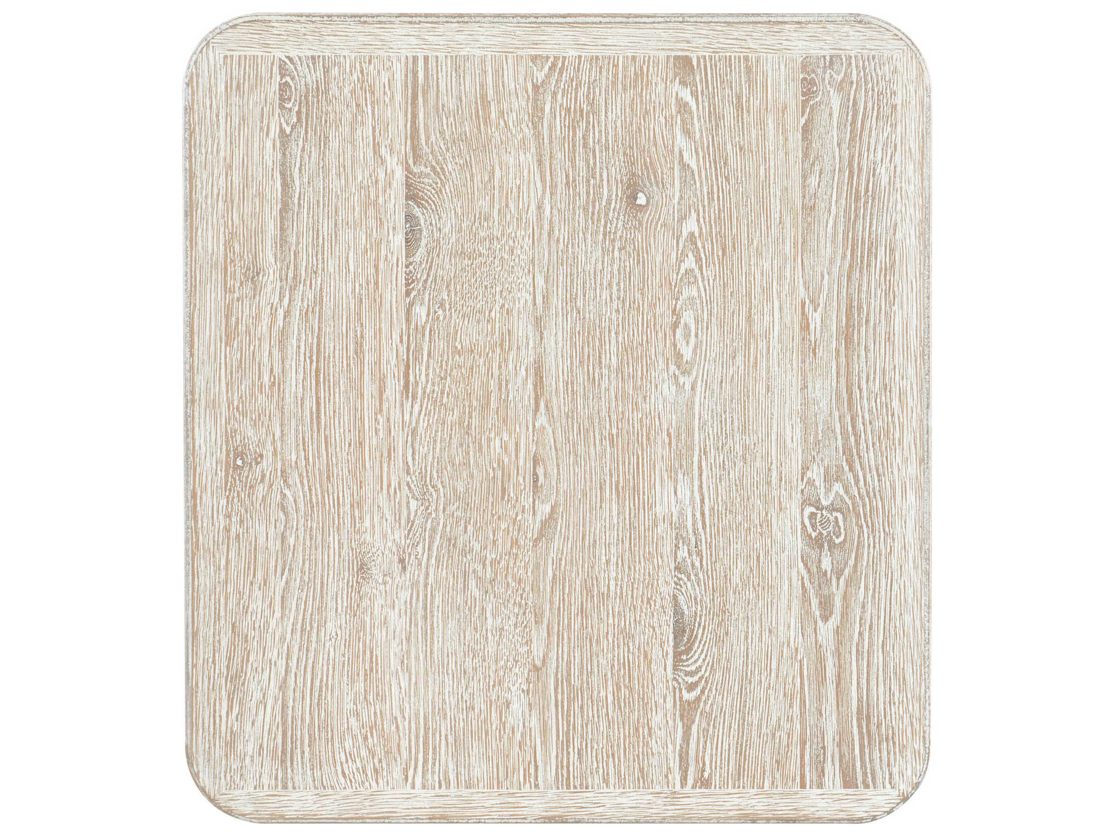 Luxecor Heritage Rectangular Light Wood End Table