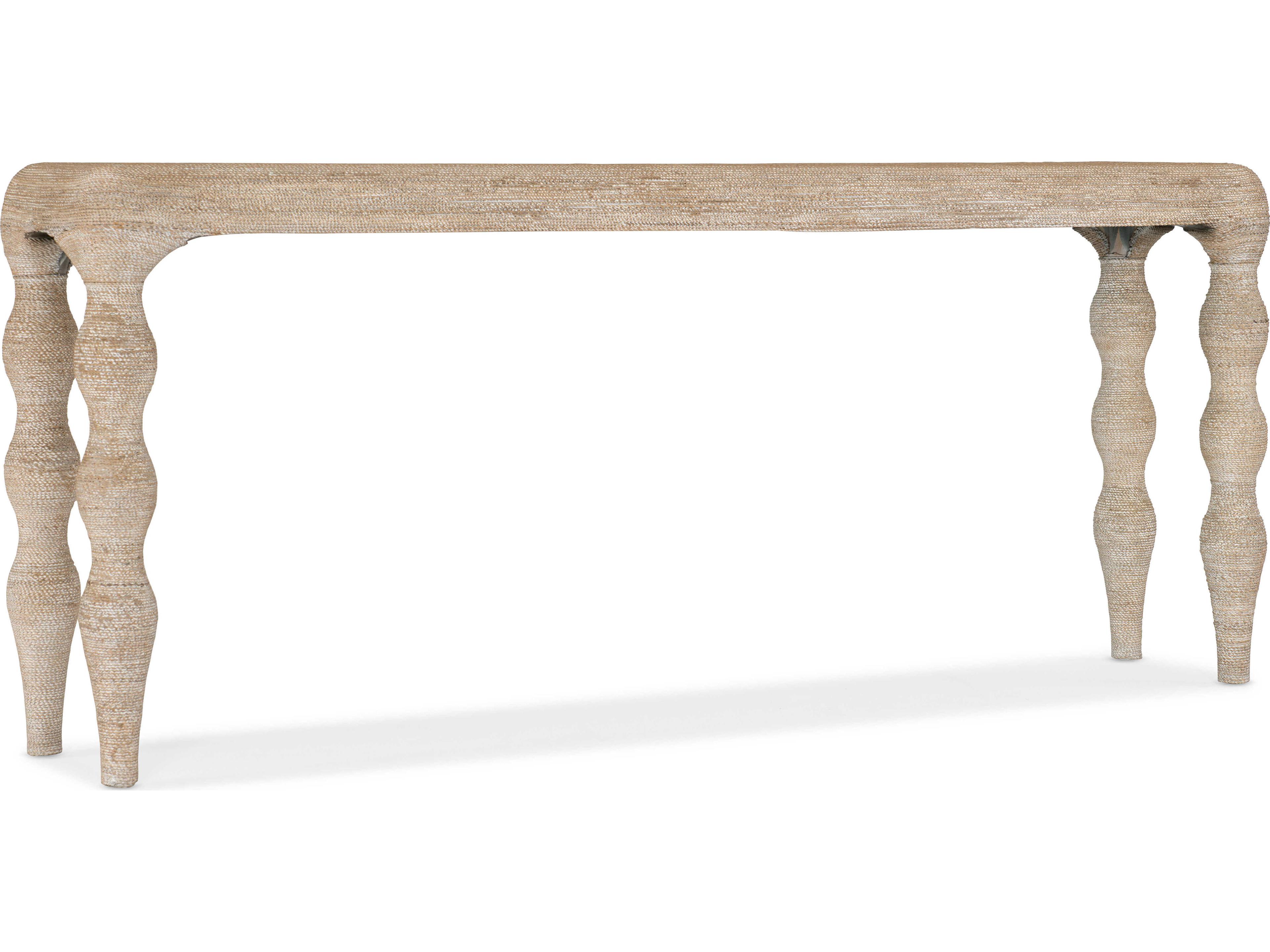 Serenity Bahari Console Table with Whitewashed Rope