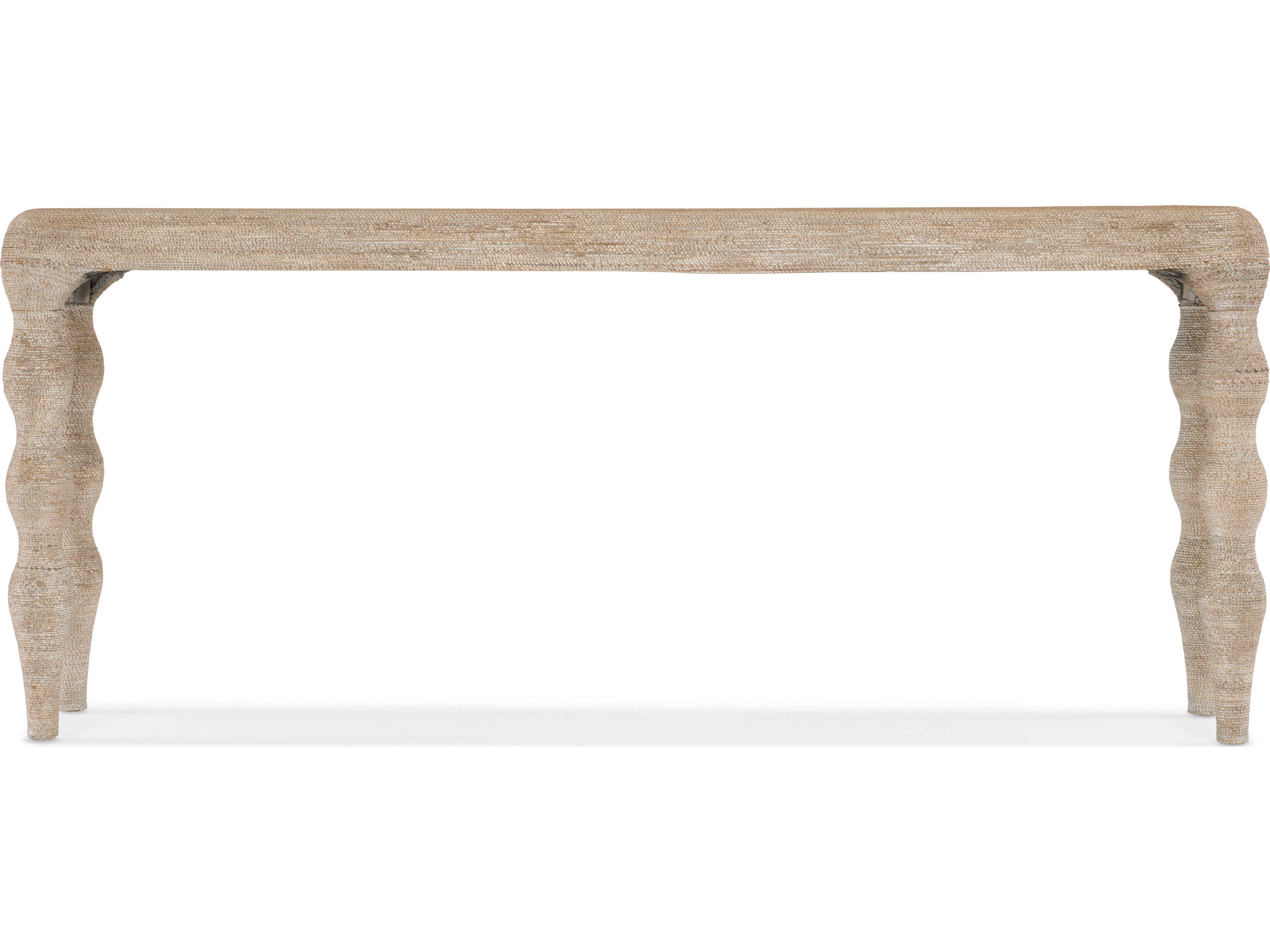 Luxecor Heritage Bahari Rectangular Wood Brown Console Table