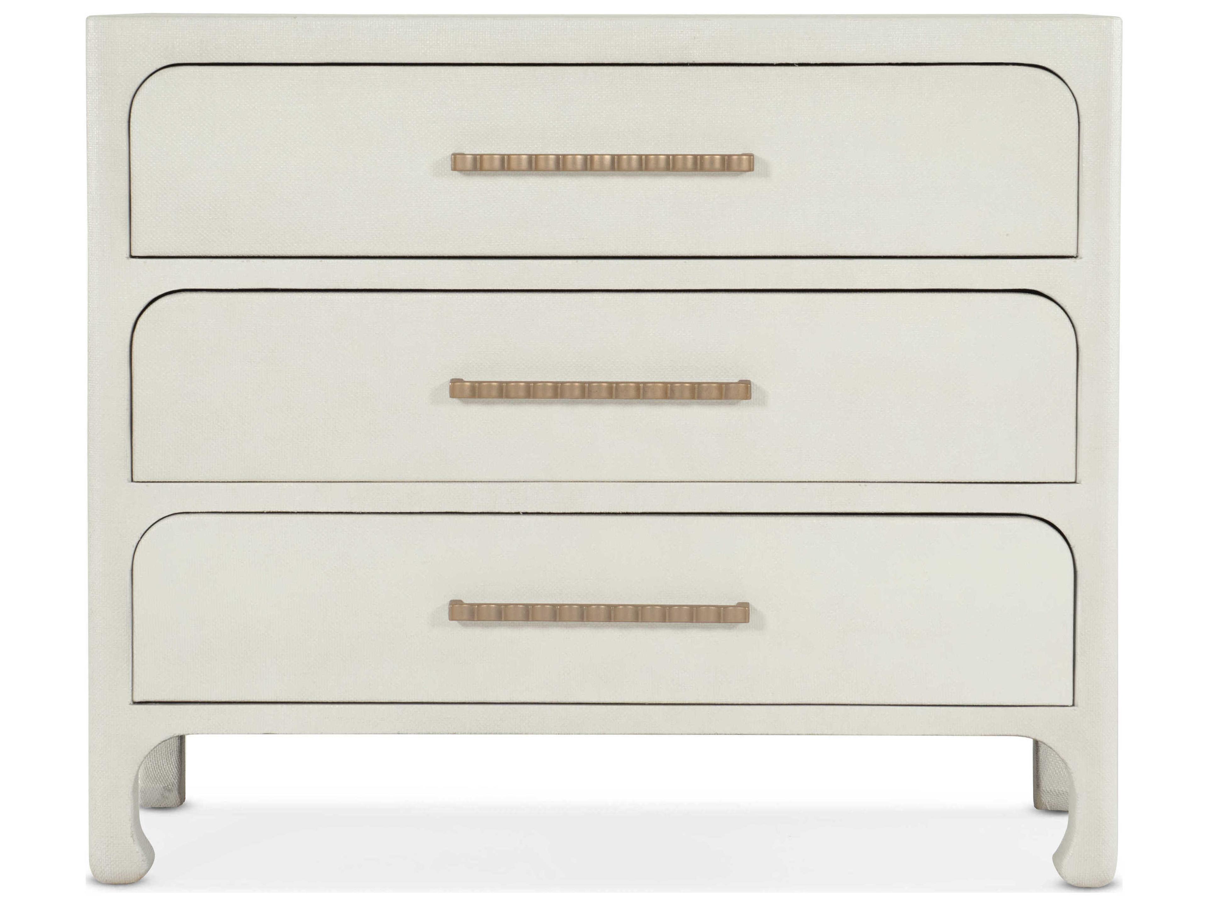 Luxecor Heritage 3-Drawers White Accent Chest