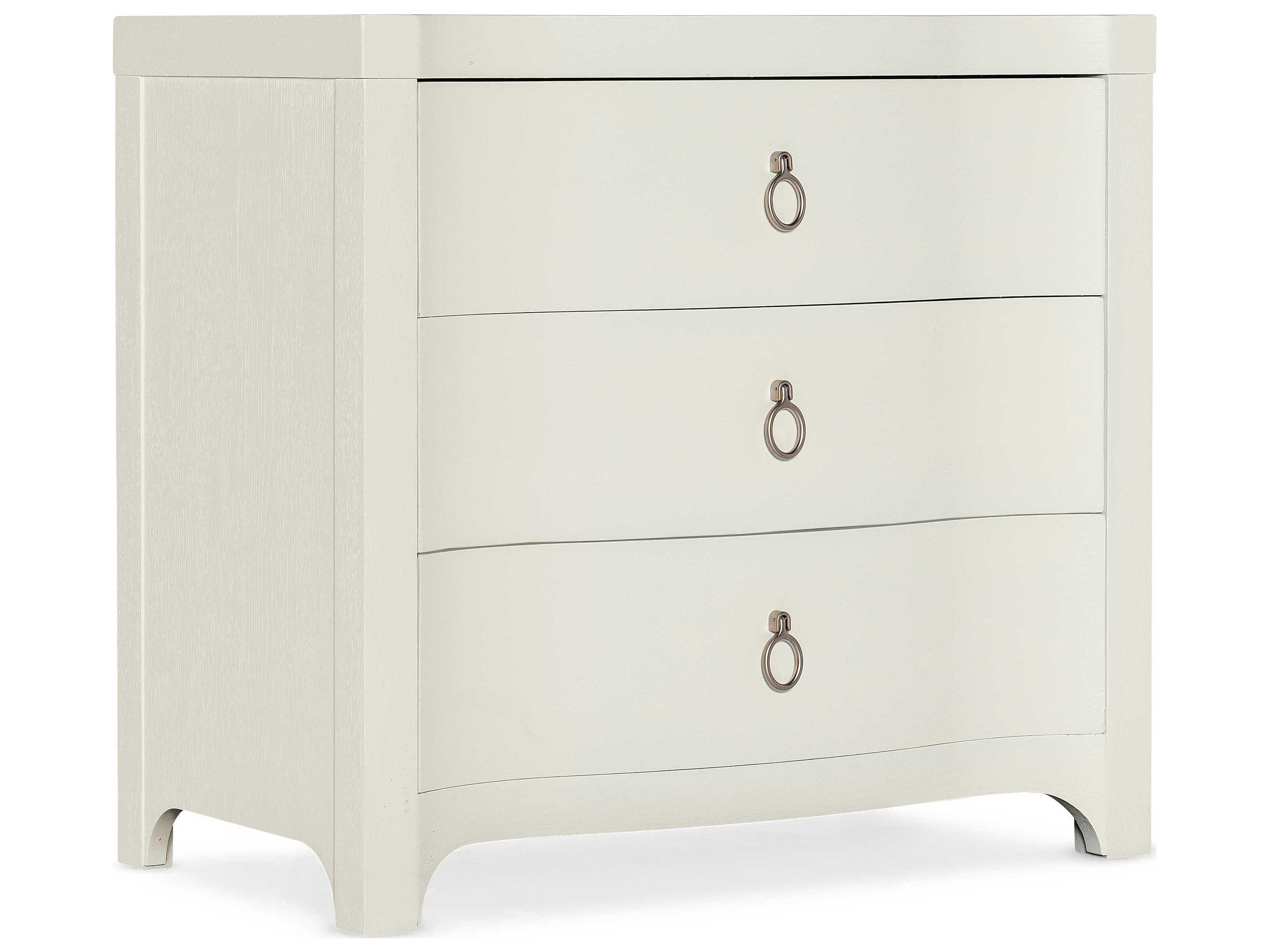 Serenity Antigua 3-Drawers Oak Wood Nightstand