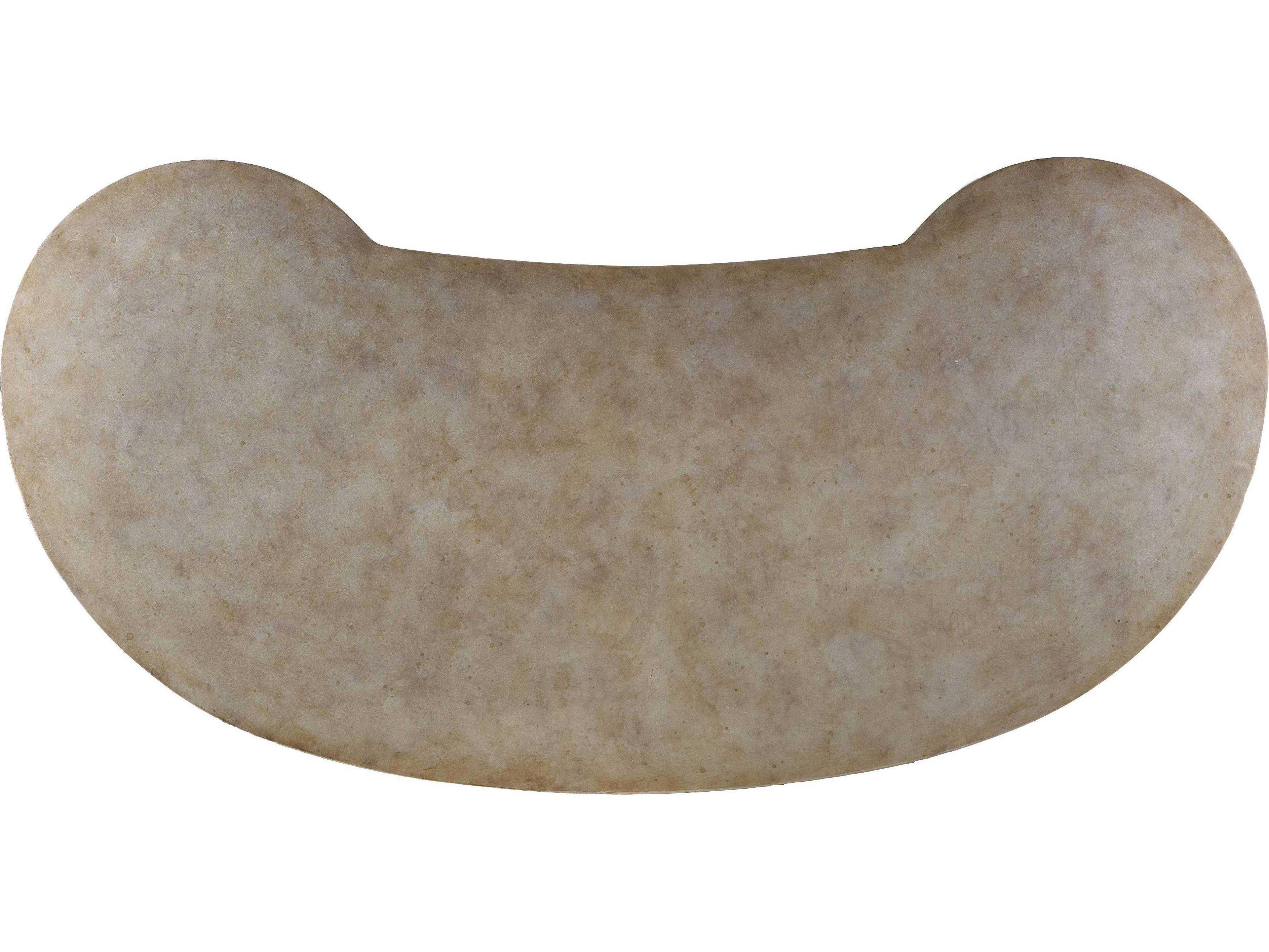 Luxecor Heritage Silver Poplar Wood Secretary Desk