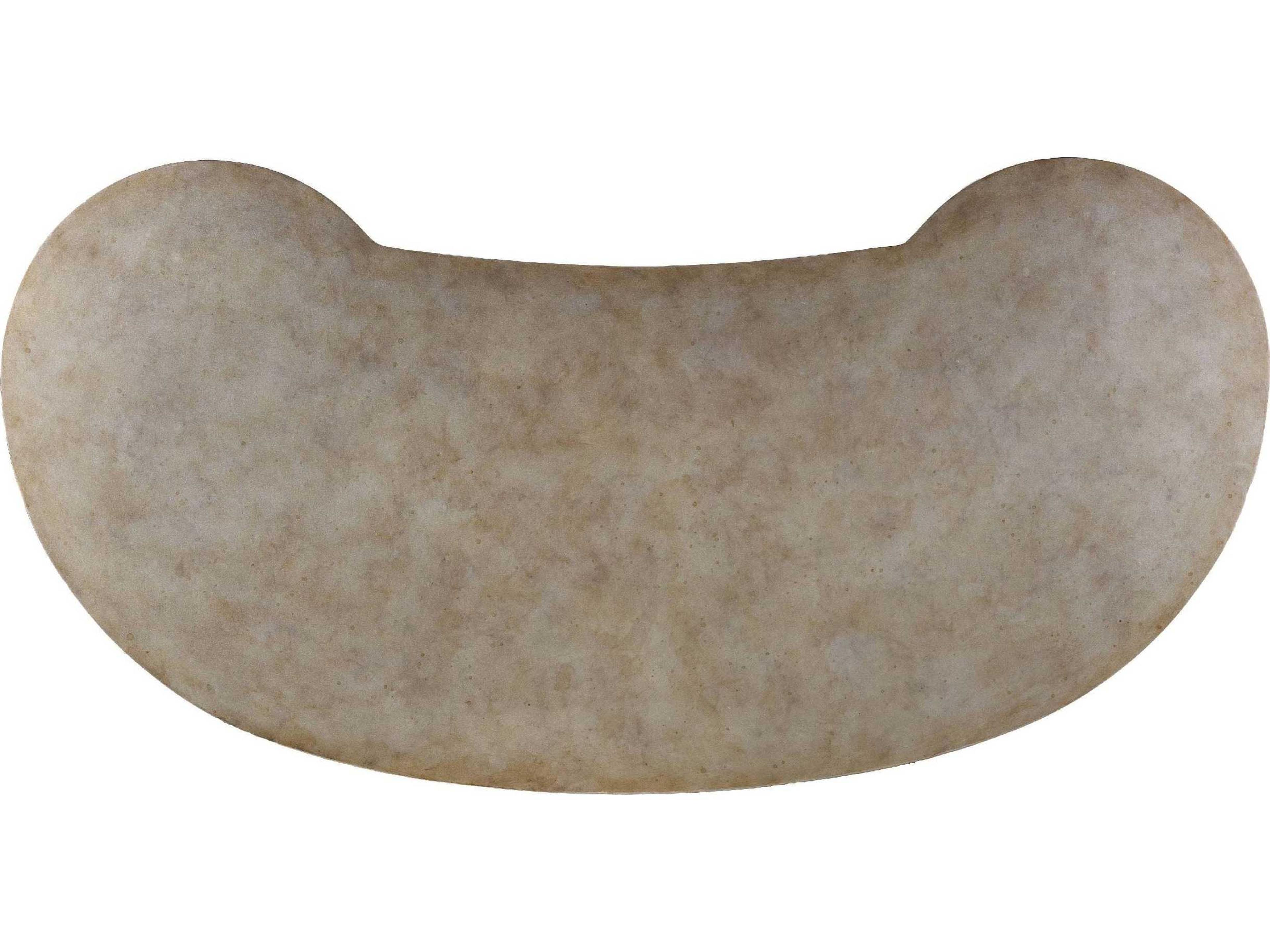 Luxecor Heritage Silver Poplar Wood Secretary Desk