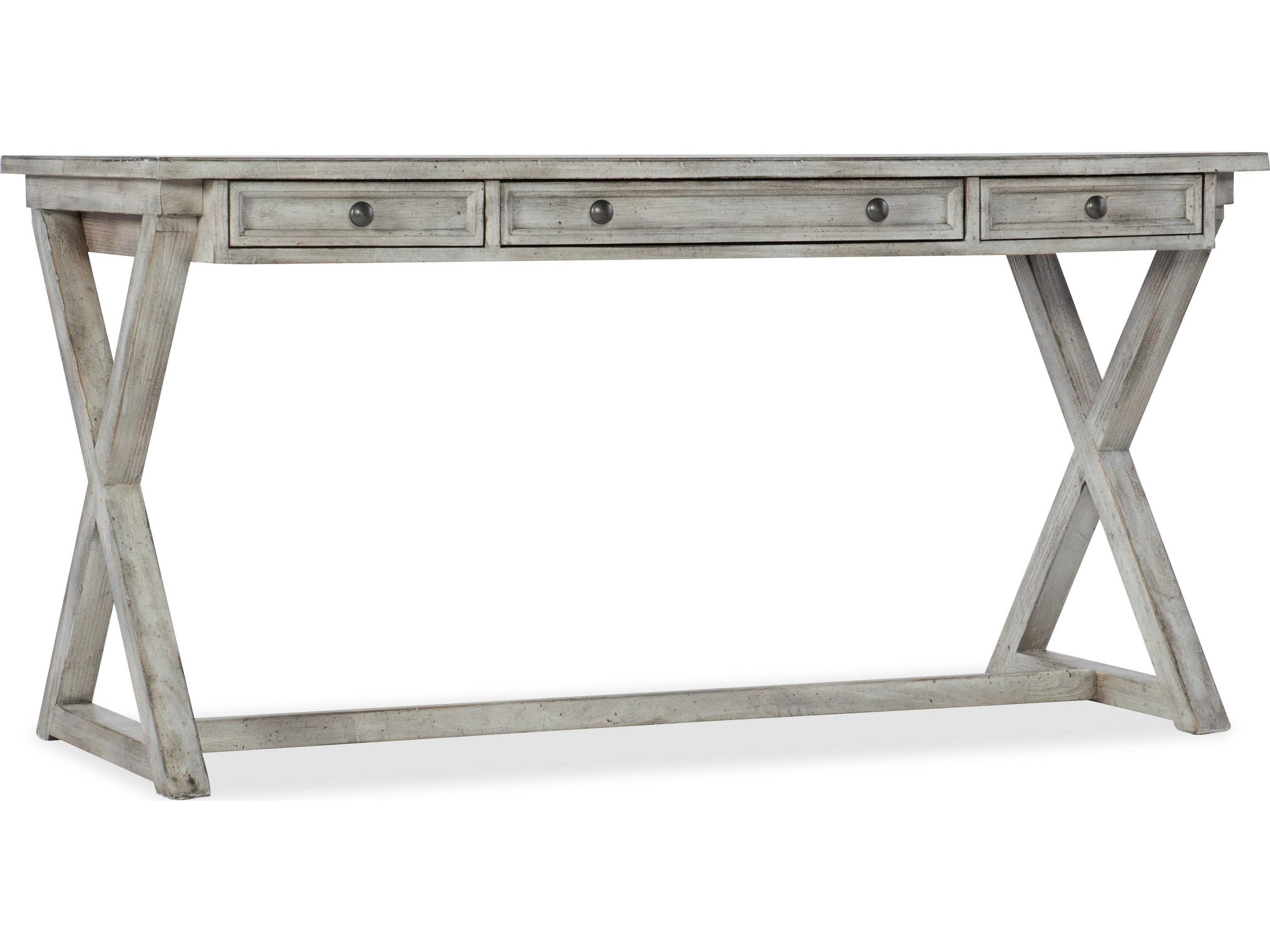 Hooker Furniture Melange Light Gray Hardwood Writing Desk