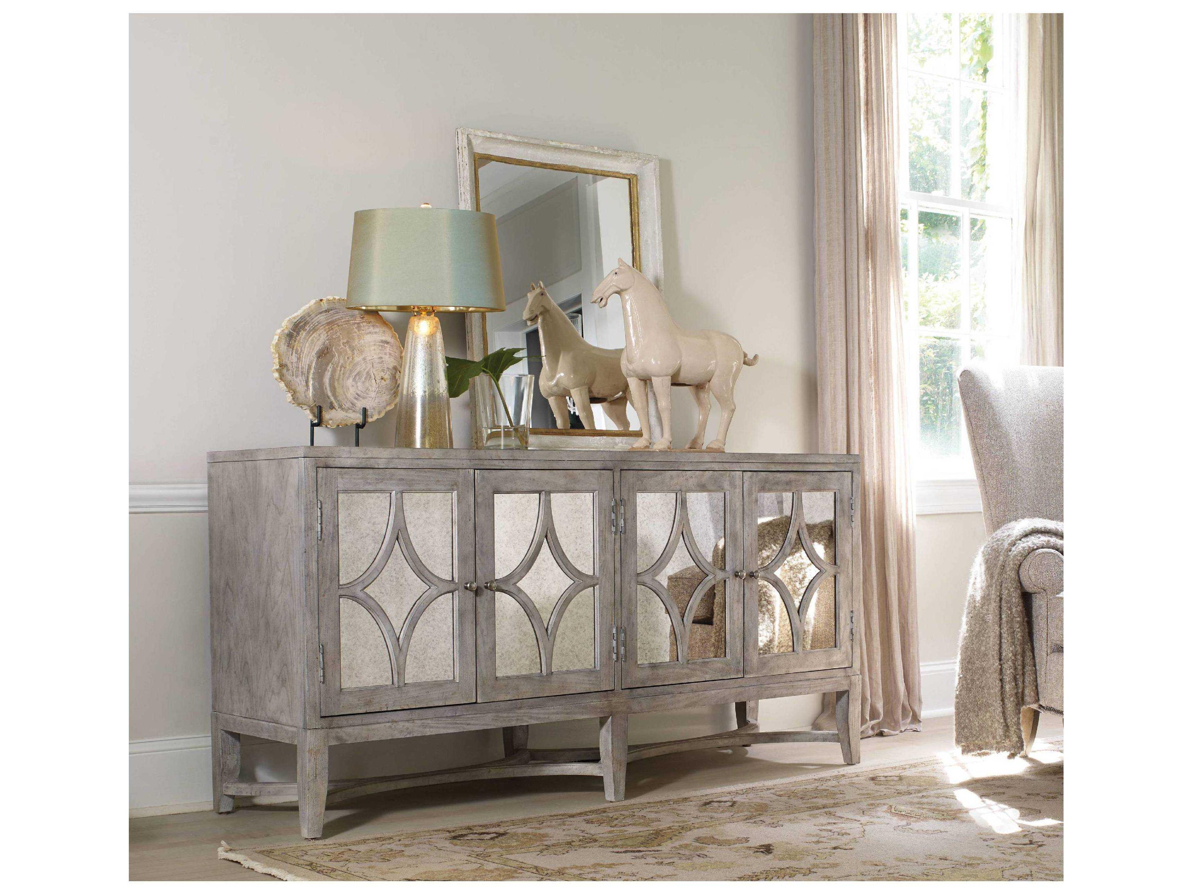 Luxecor Heritage Diamante 68" Hardwood Light Wood Sideboard