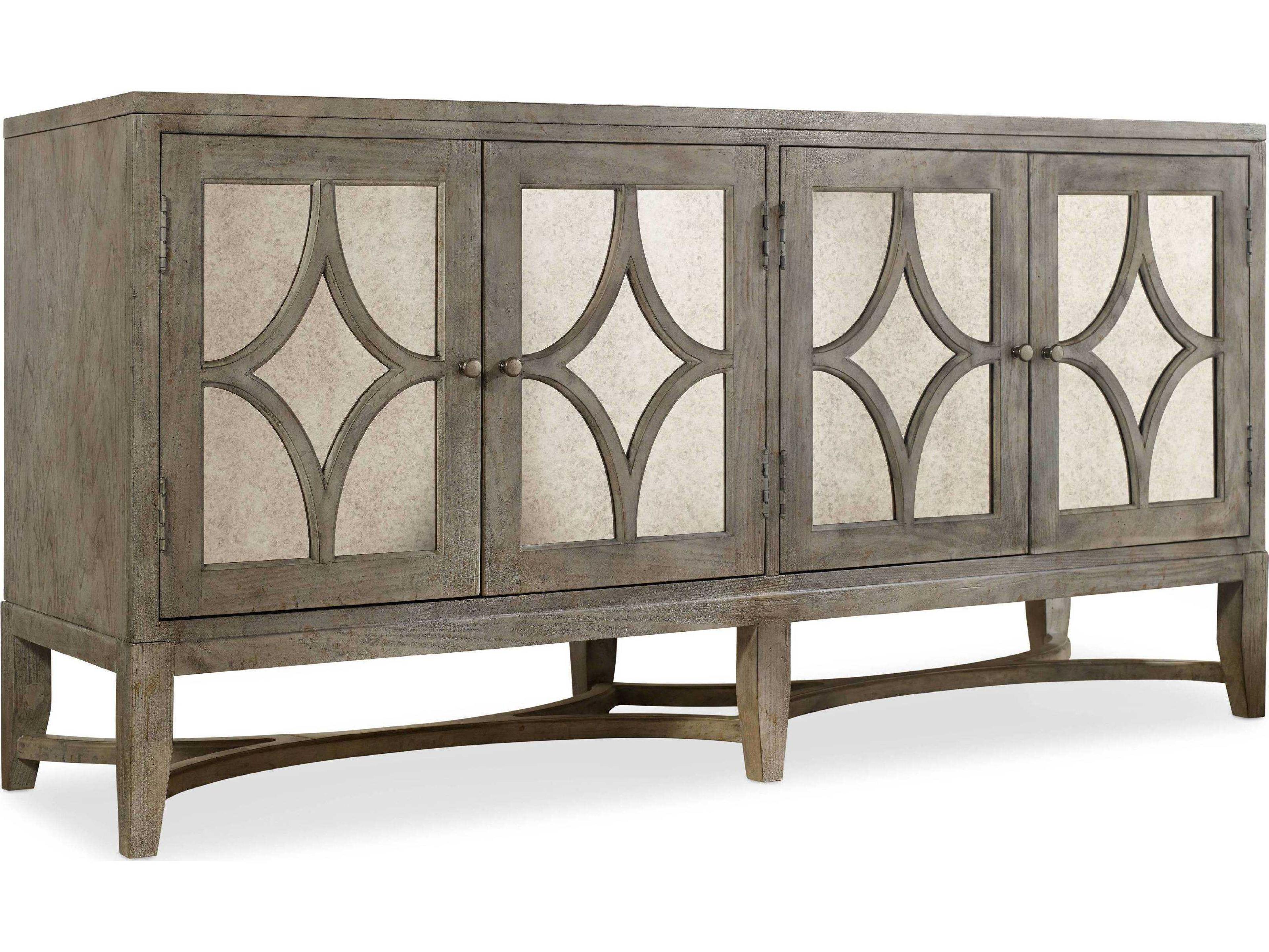 Luxecor Heritage Diamante 68" Hardwood Light Wood Sideboard