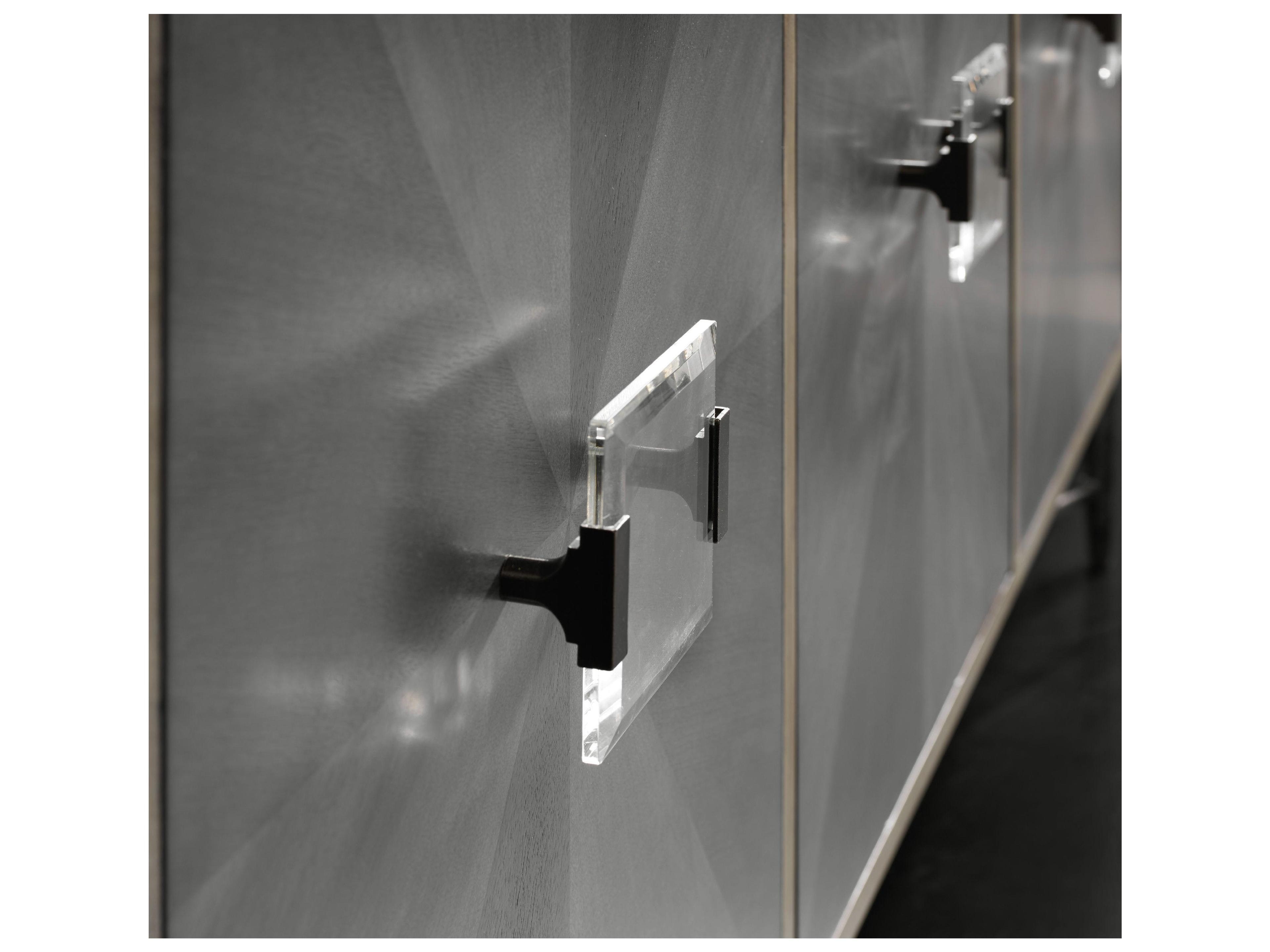 Hooker Furniture Melange Zola 86" Elm Wood Gray Credenza Sideboard