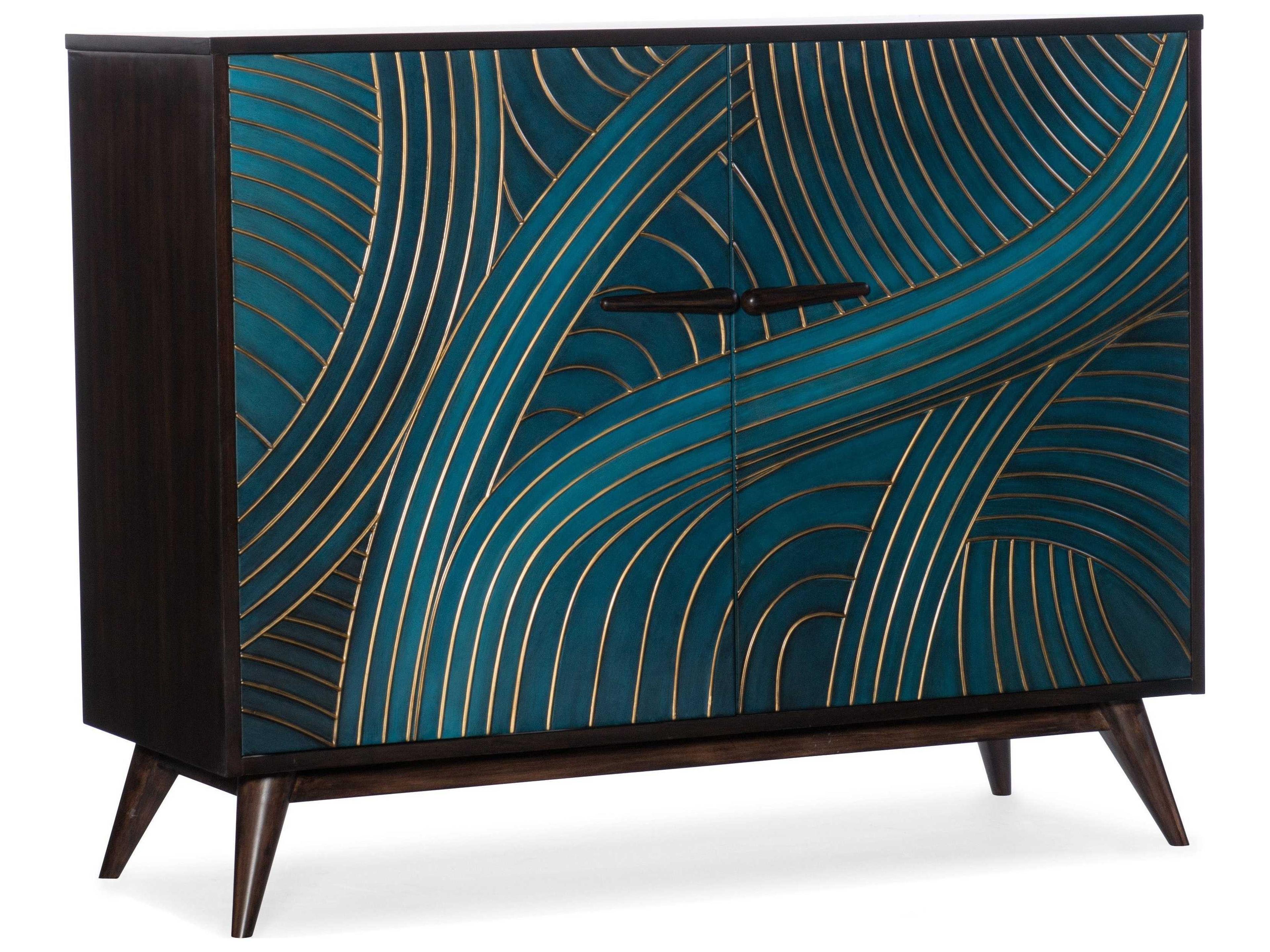 Melange Esperanza 48" Hardwood Green Sideboard