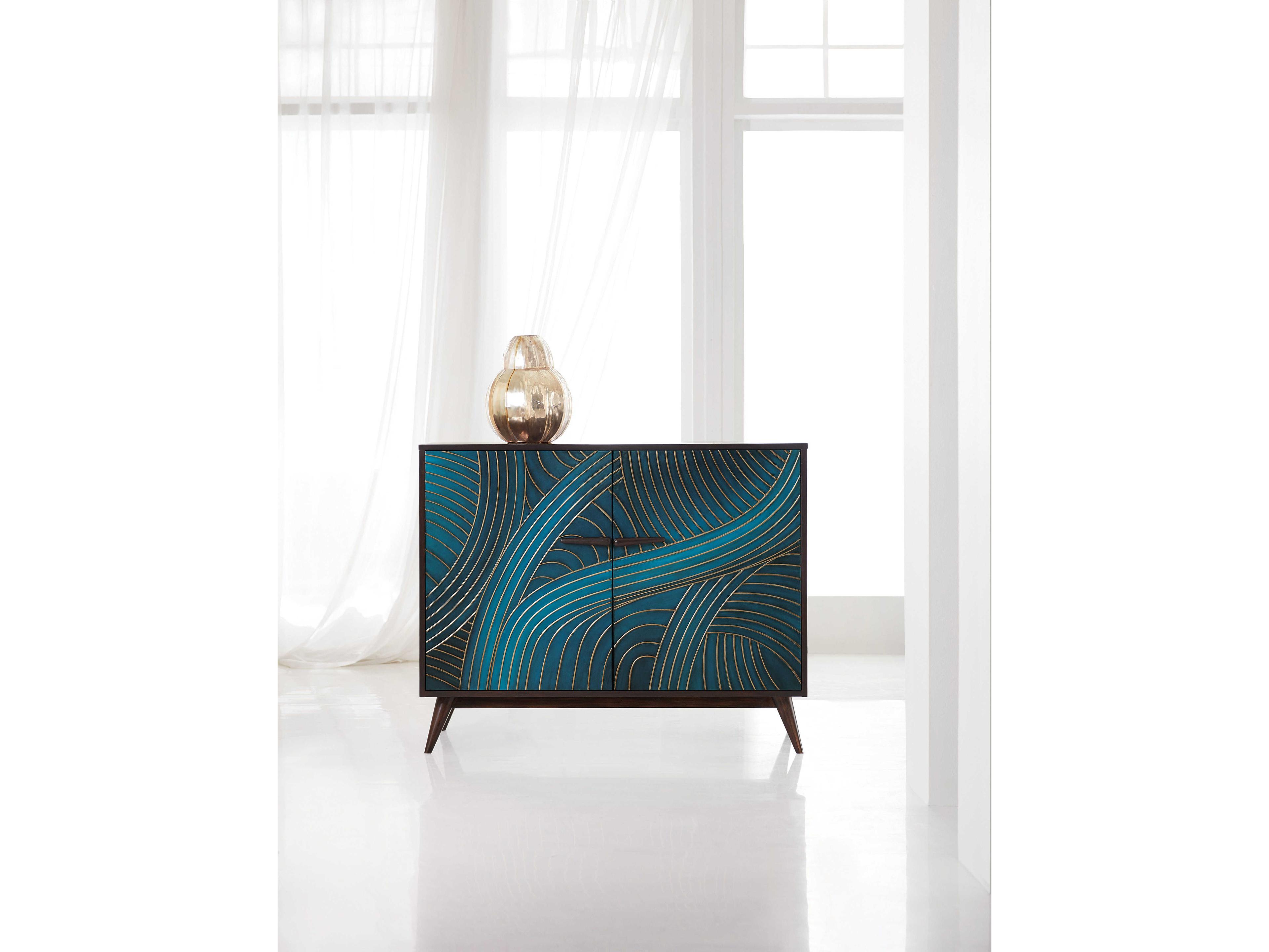 Luxecor Heritage Esperanza 48" Hardwood Green Sideboard