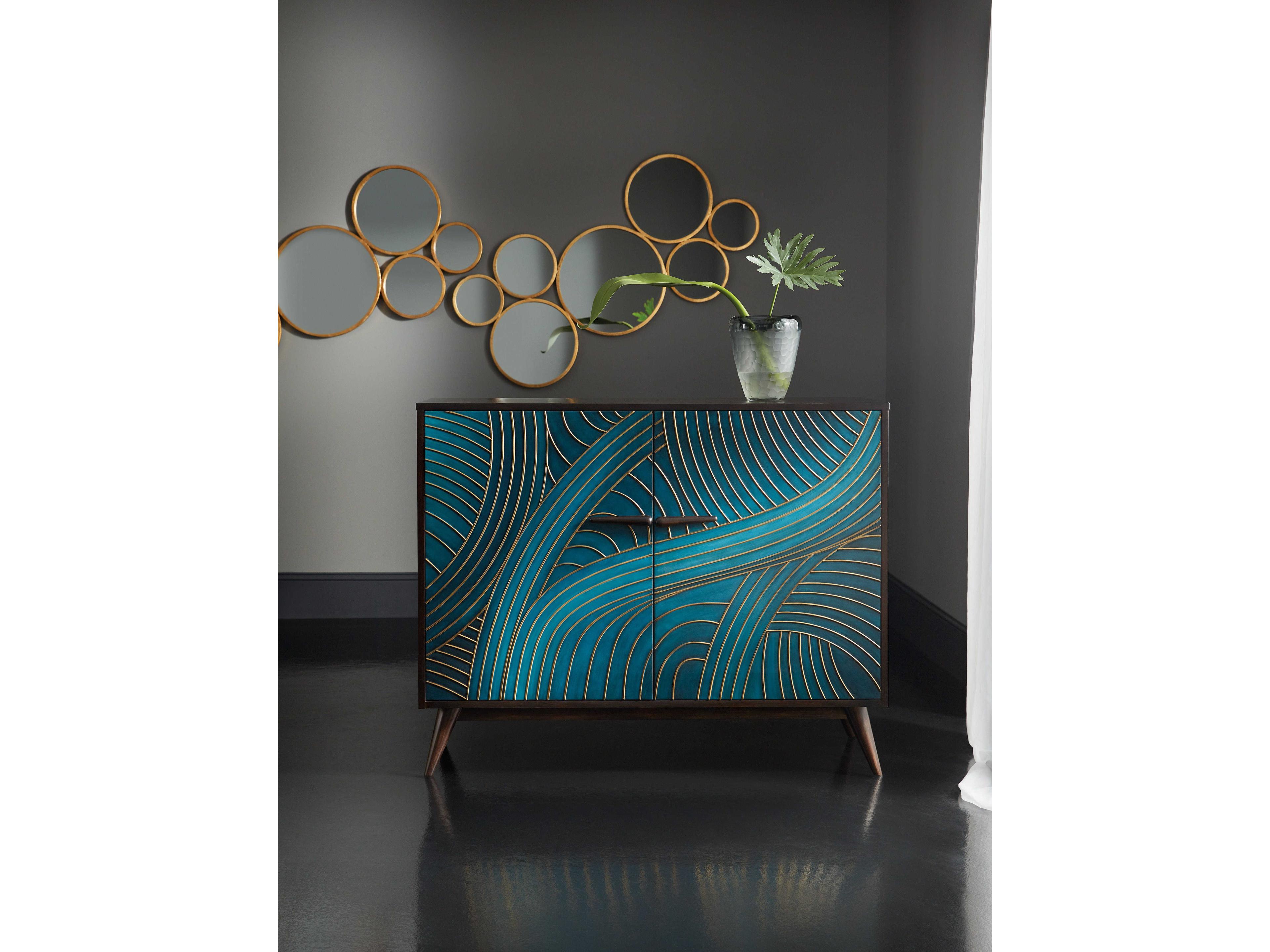 Luxecor Heritage Esperanza 48" Hardwood Green Sideboard