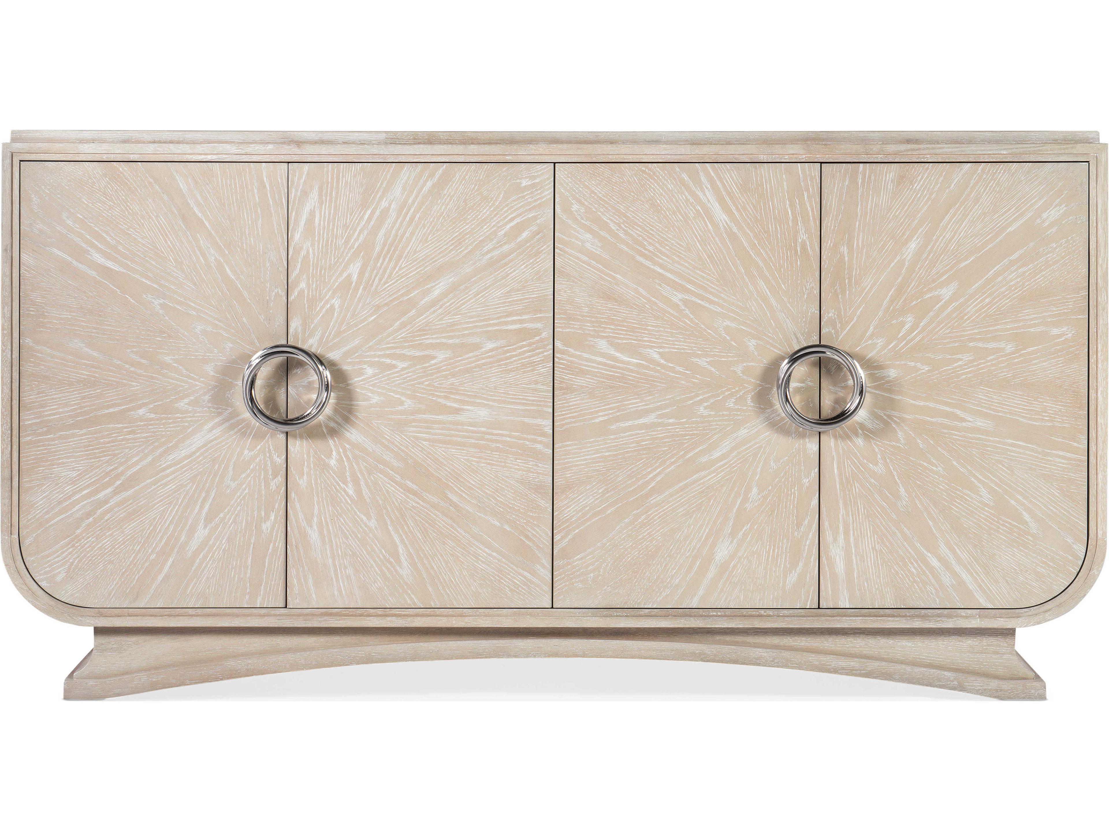 Hooker Furniture Nouveau Chic 72" Oak Wood Sandstone Sideboard