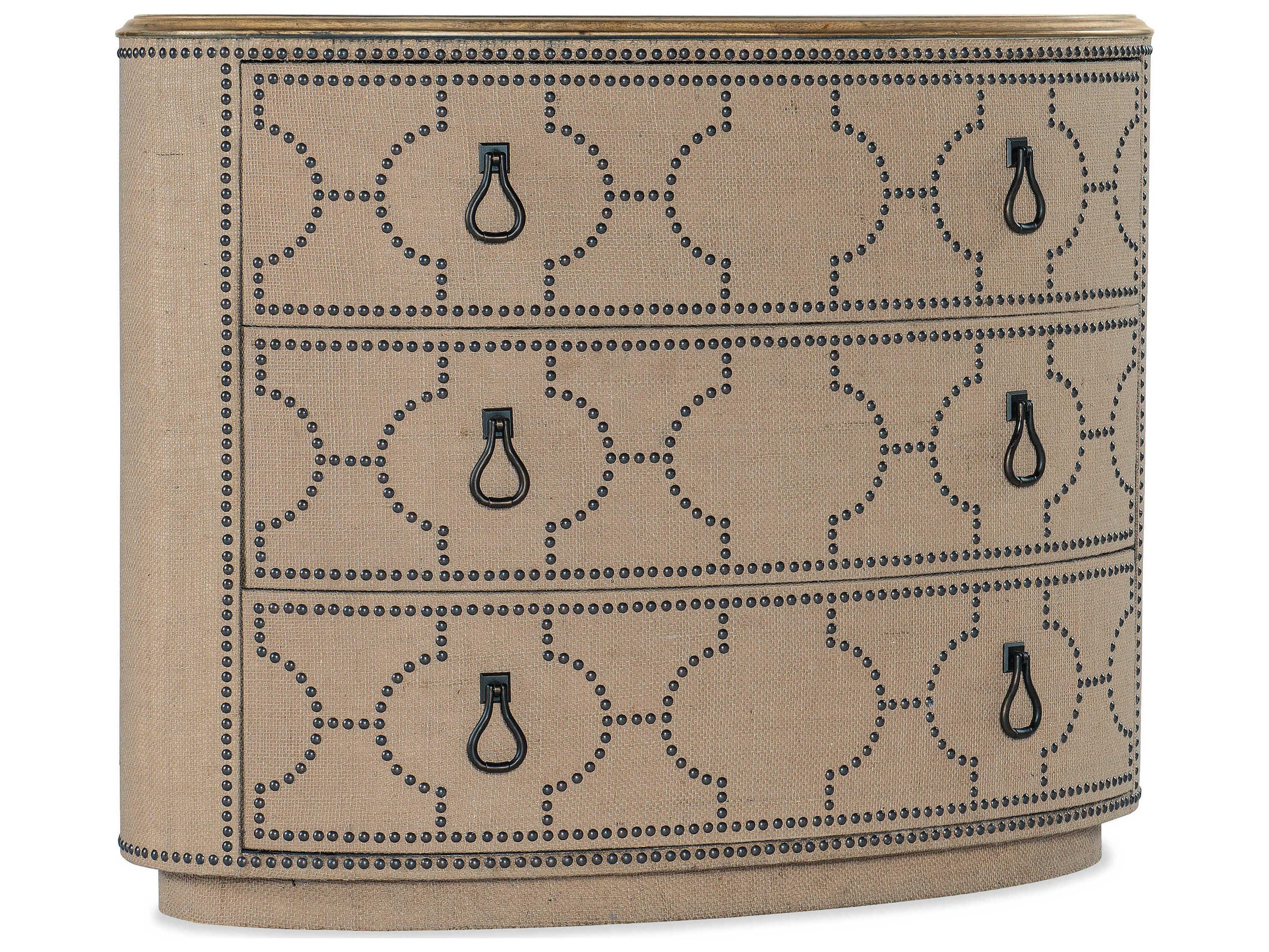 Big Sky 3-Drawers Cedar Wood Chest Nightstand