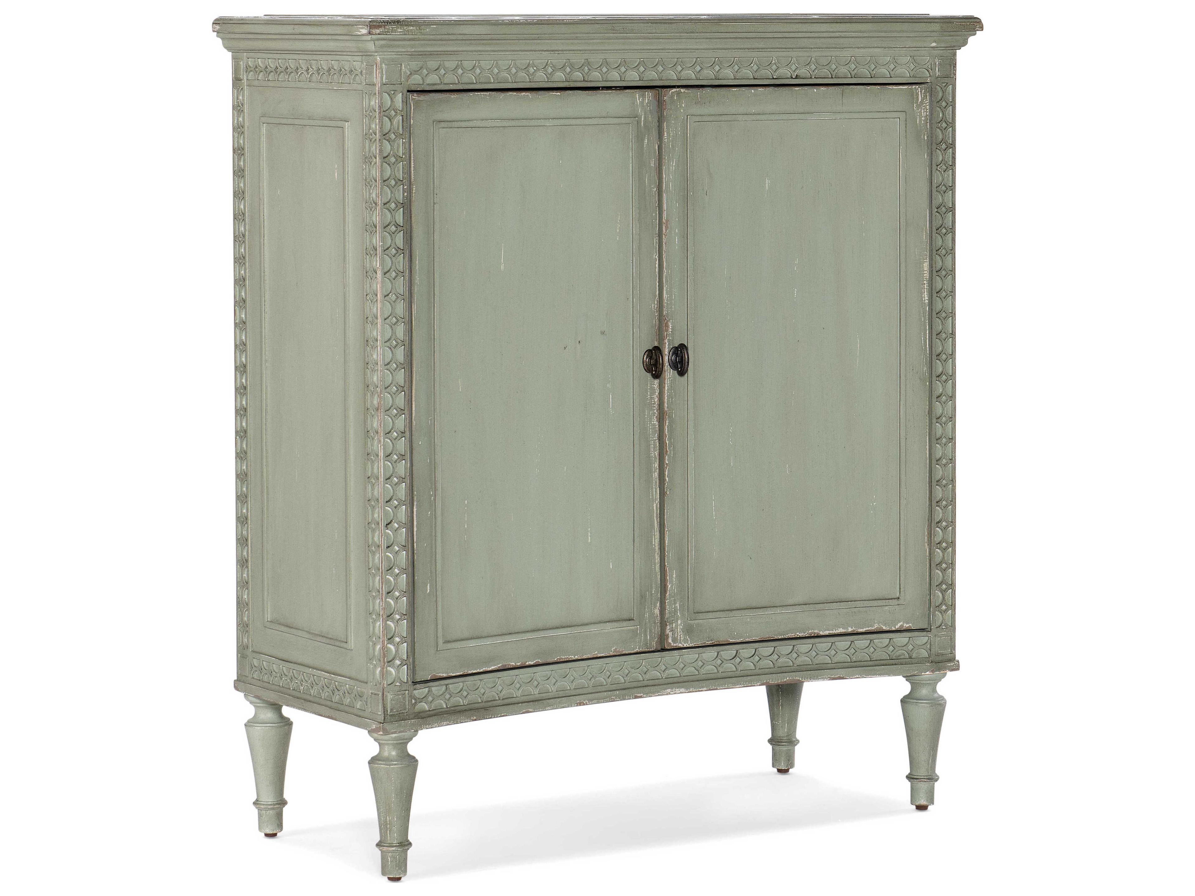 Charleston Green Maple Wood Accent Chest