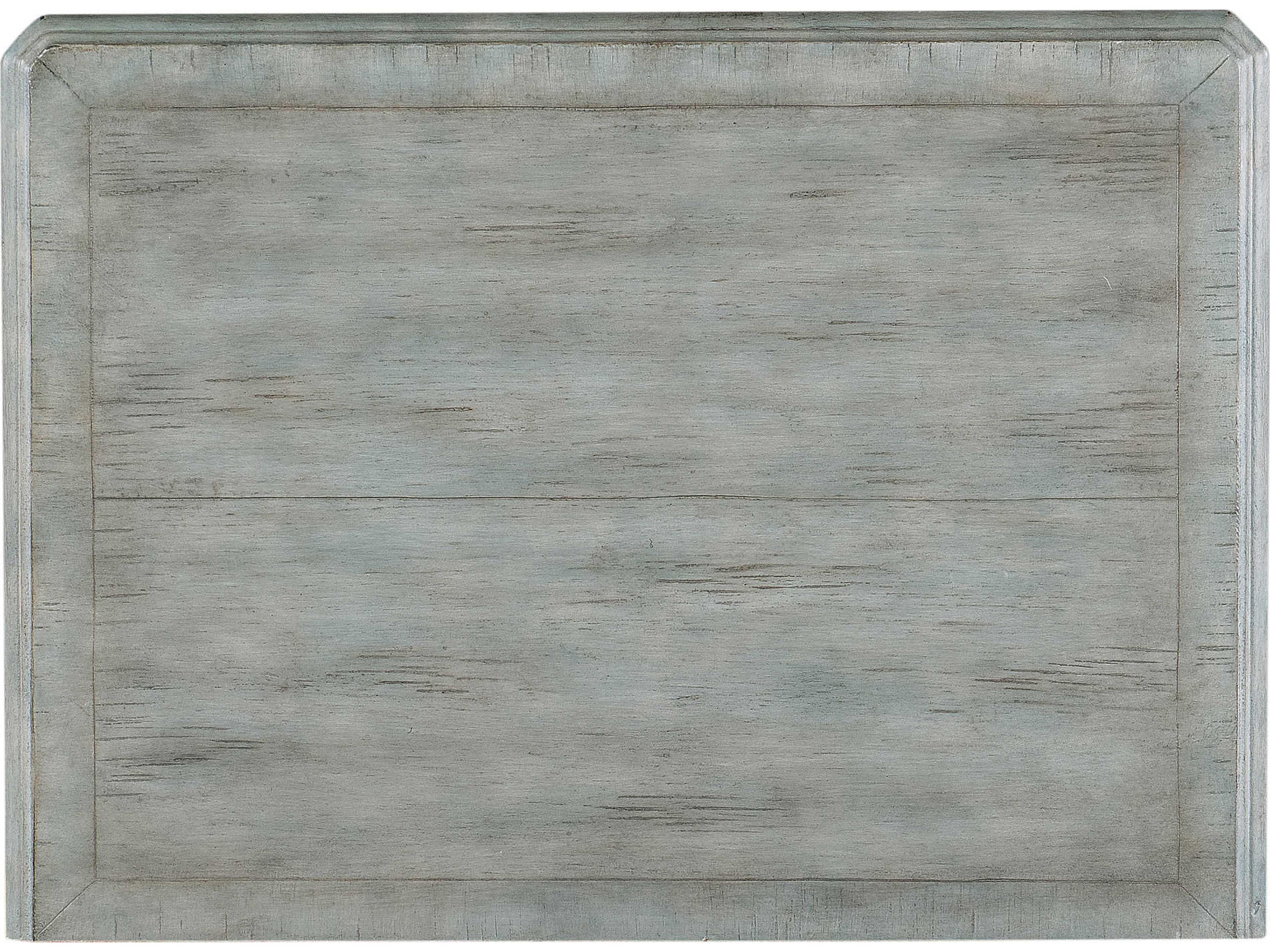 Hooker Furniture Charleston Rectangular Wood Blue End Table