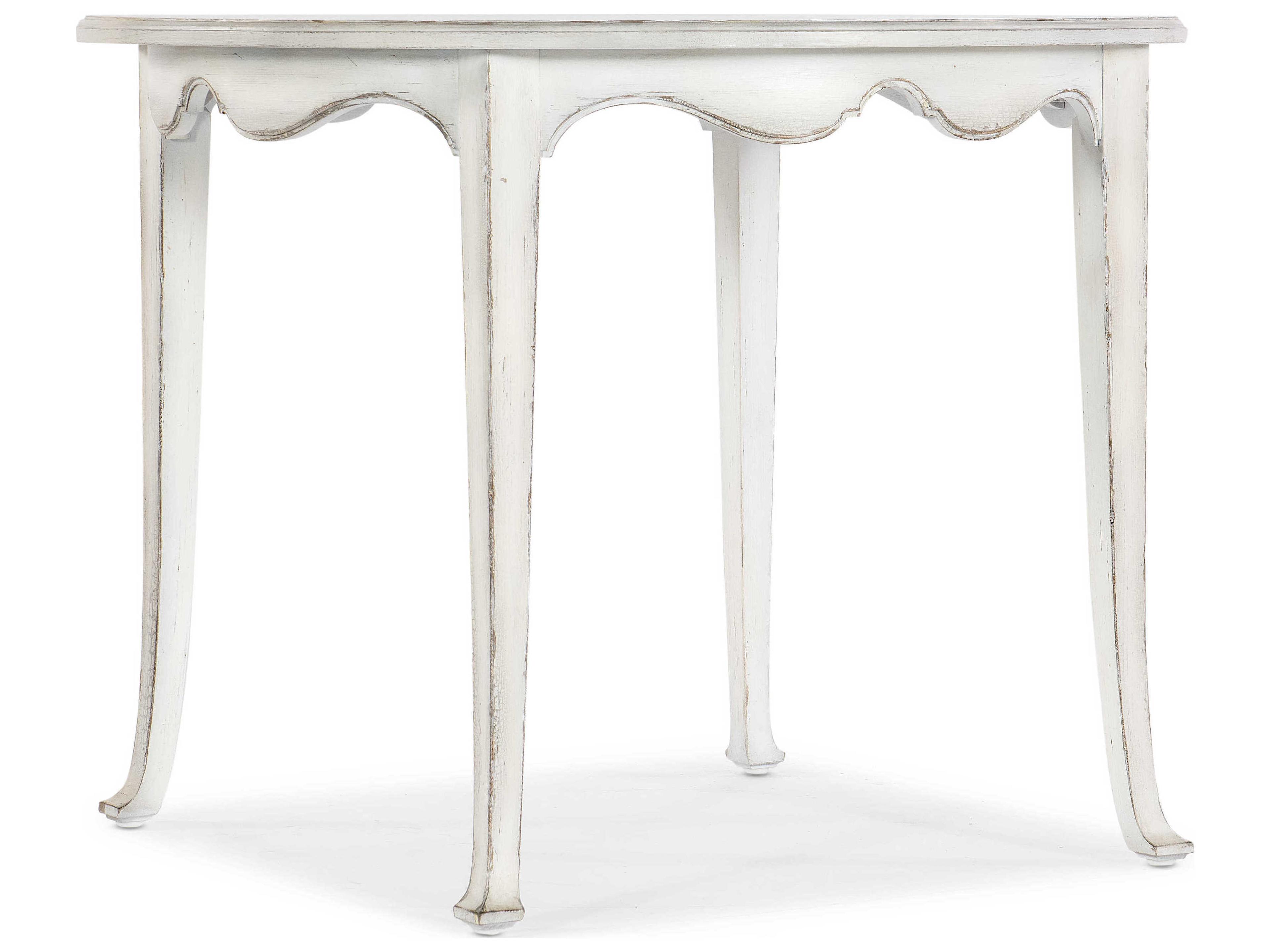 Charleston Square Wood Magnolia White Dining Table