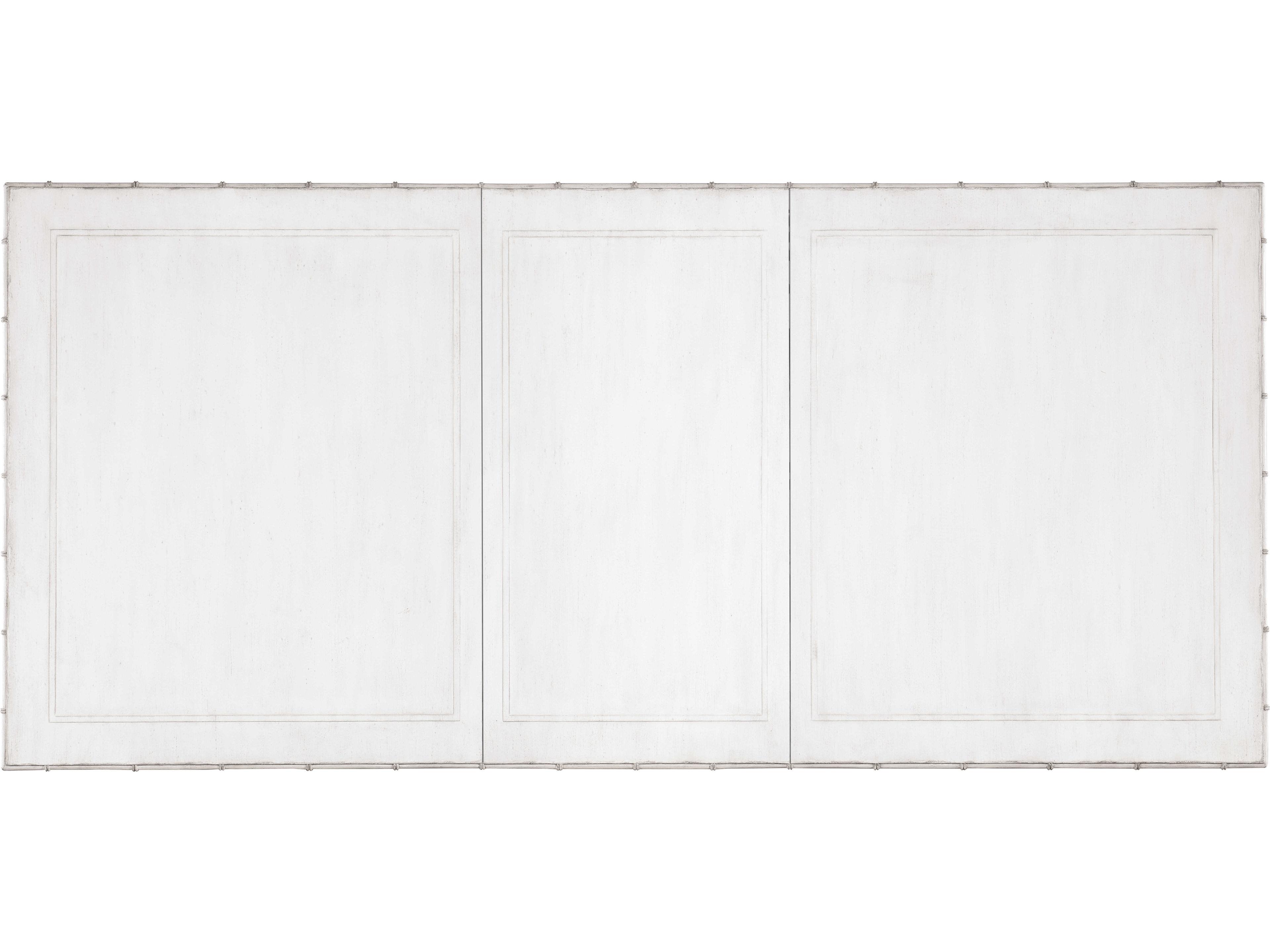 Luxecor Heritage Extendable Rectangular Wood White Heron Dining Table