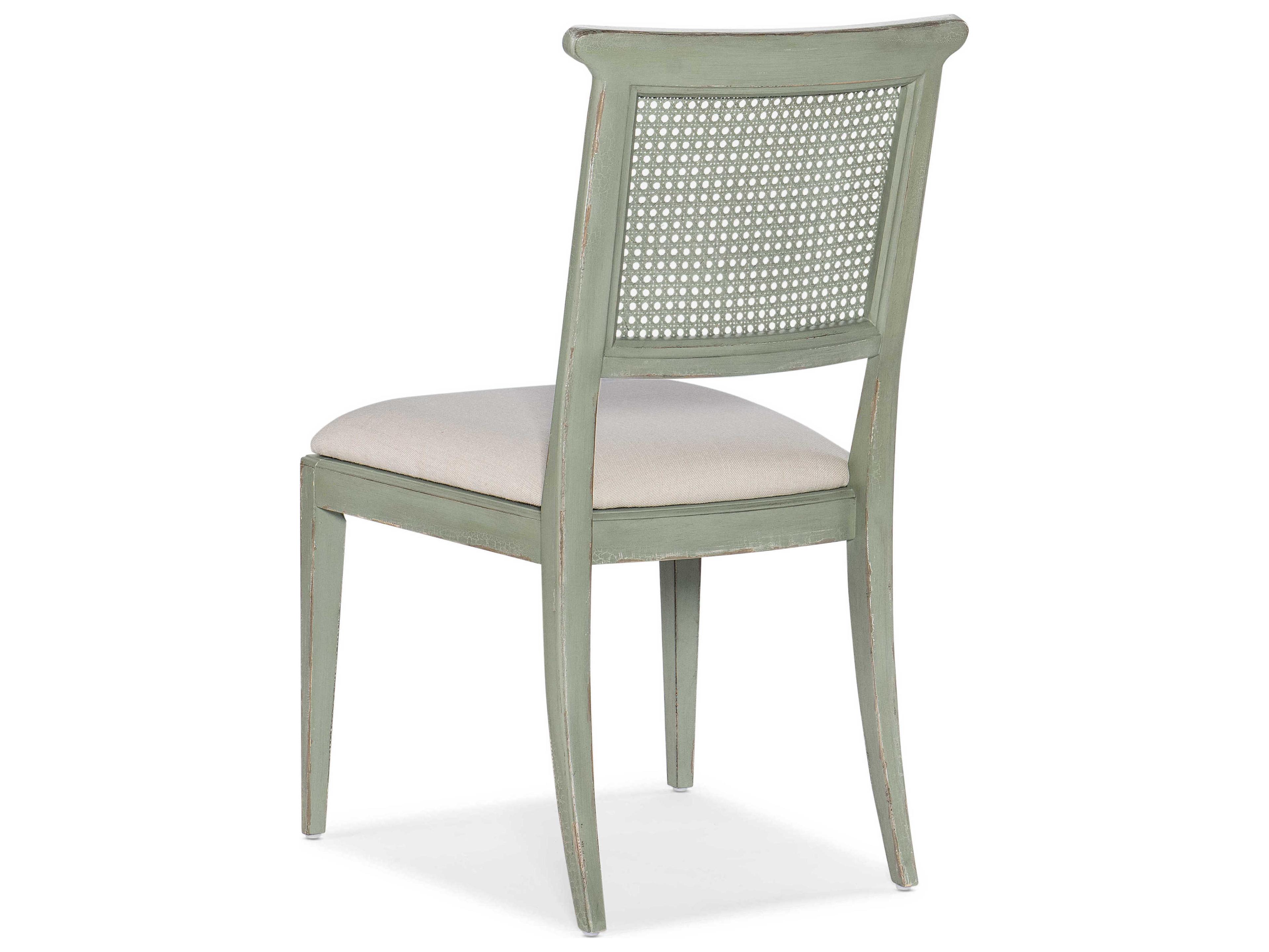 Luxecor Heritage Green Upholstered Side Dining Chair