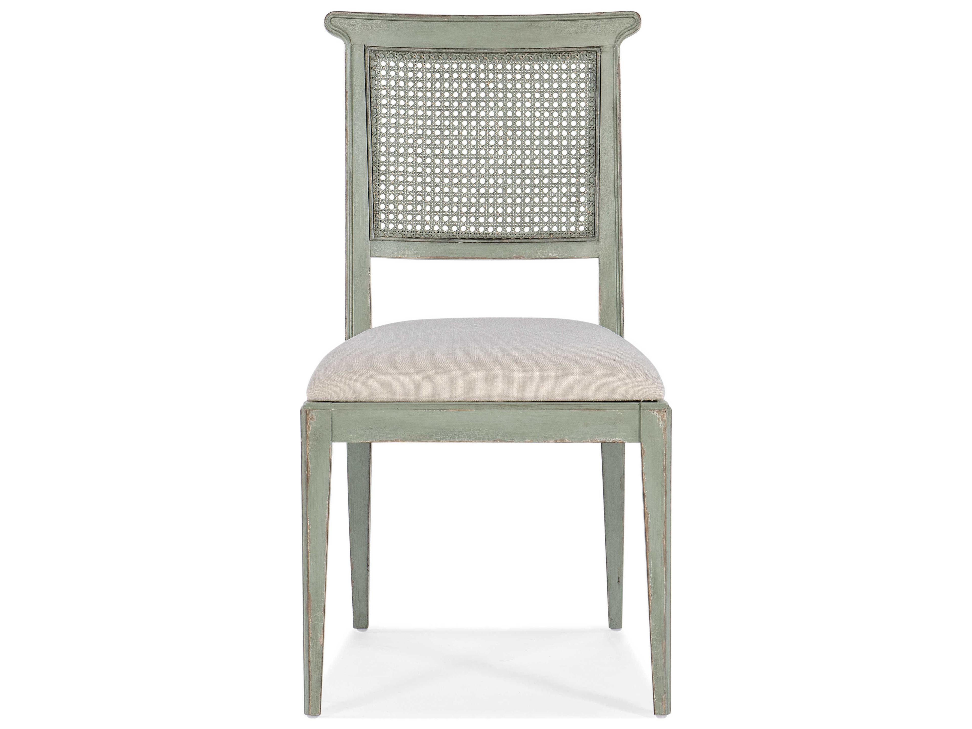 Luxecor Heritage Green Upholstered Side Dining Chair