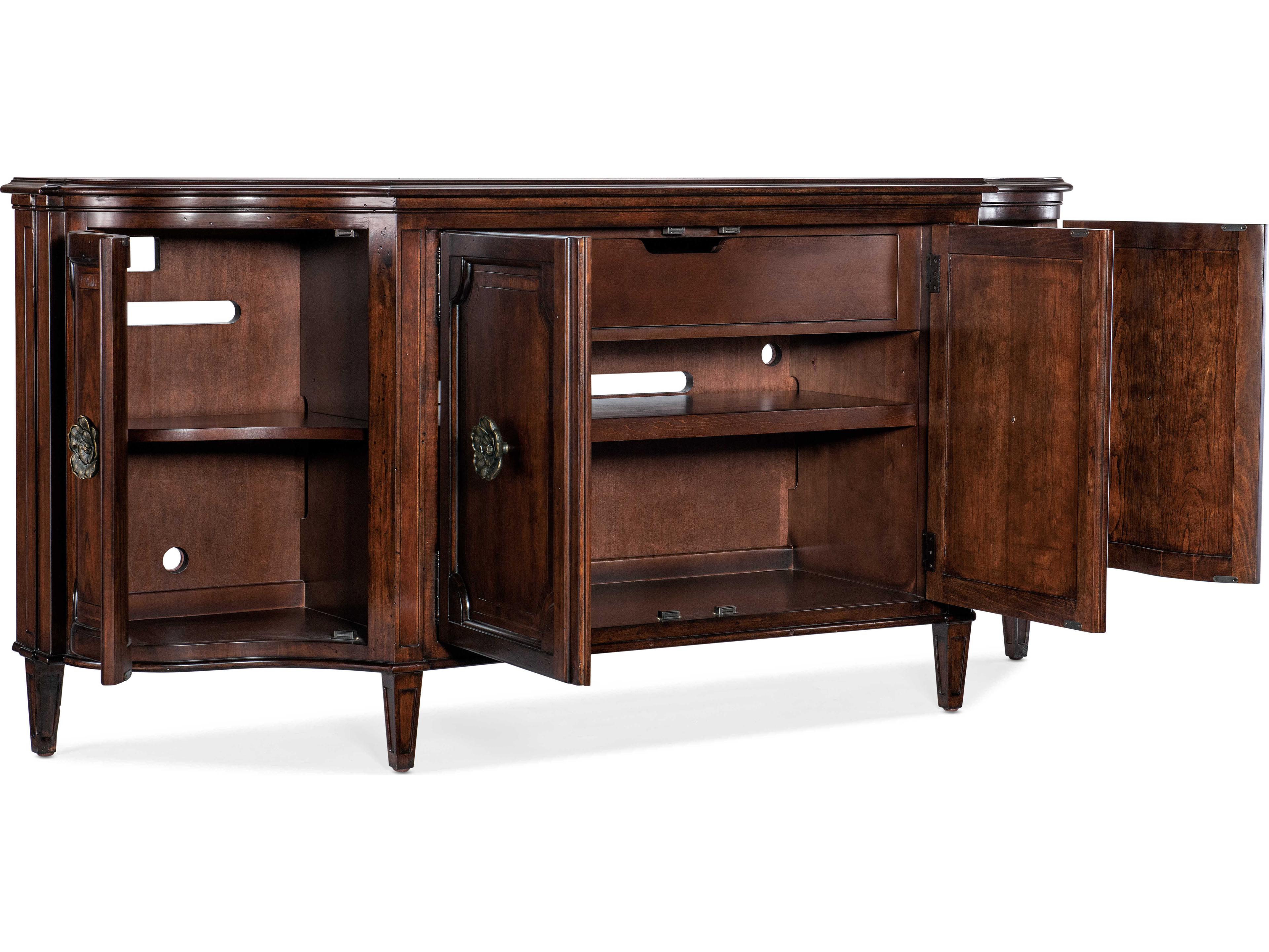 Luxecor Heritage 78" Cherry Wood Maraschino Sideboard